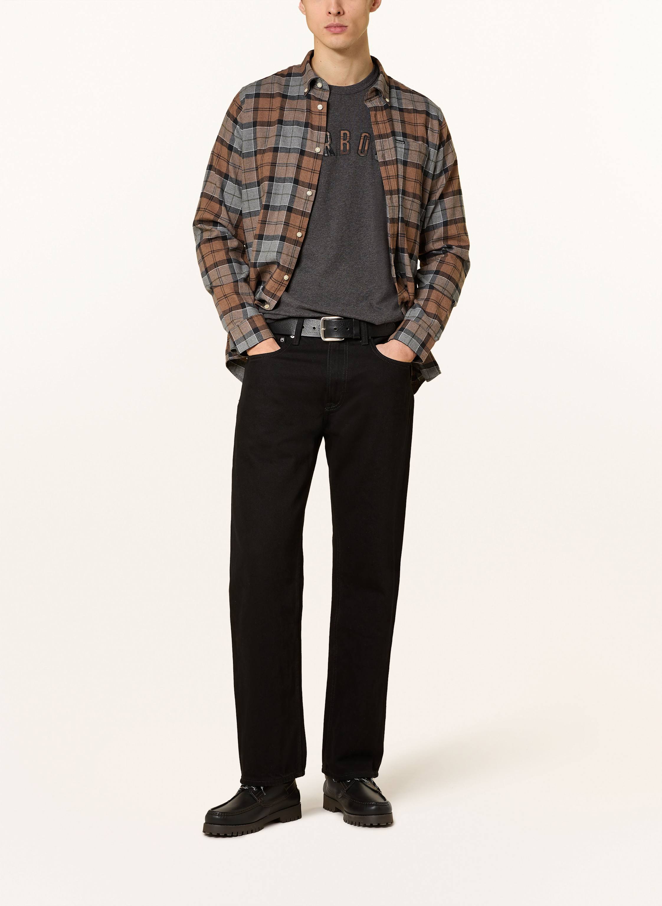 Thumbnail - Barbour T-Shirt Ancroft grau