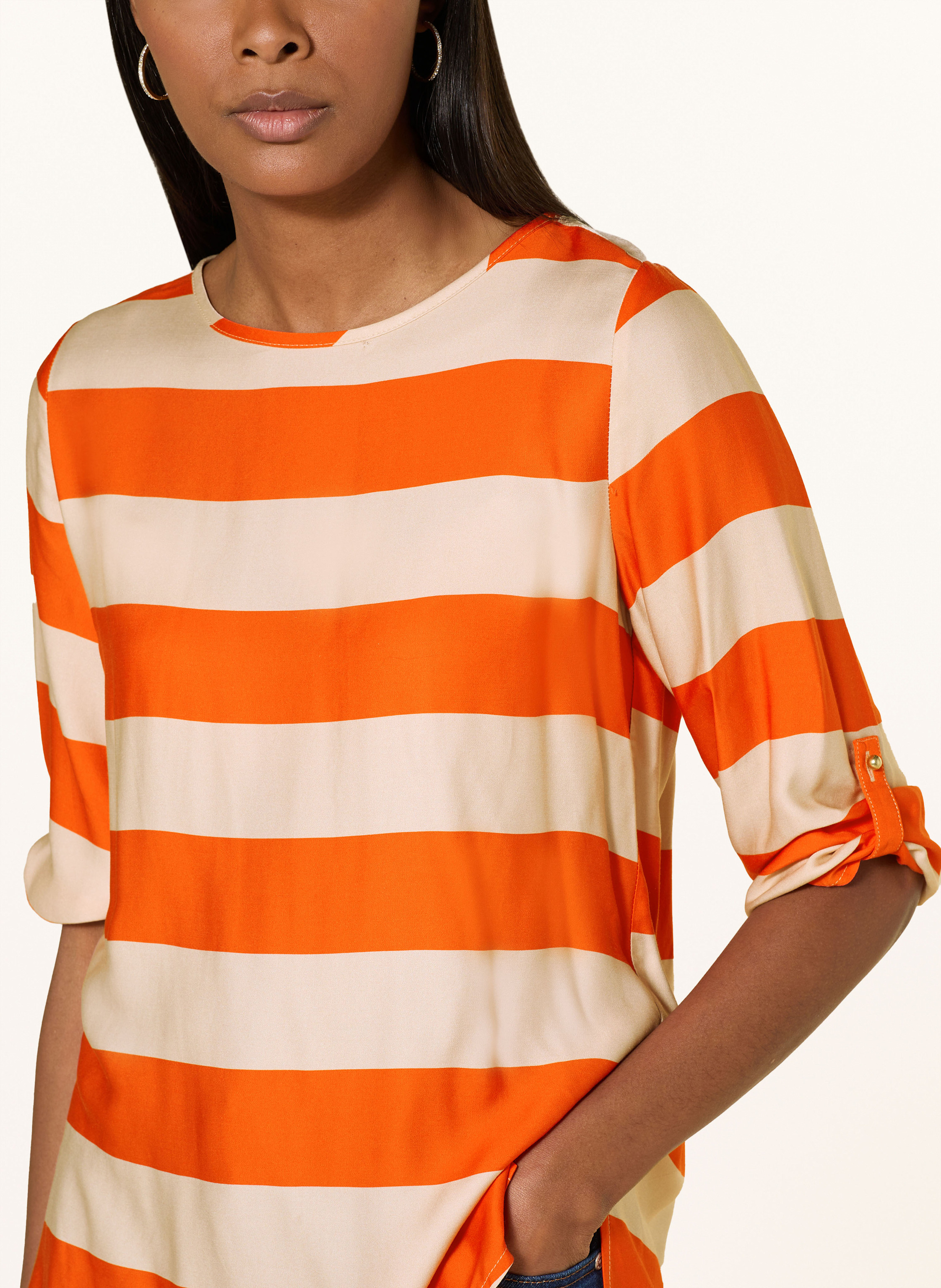 Thumbnail - Emily Van Den Bergh Blusenshirt Mit 3/4-Arm rot