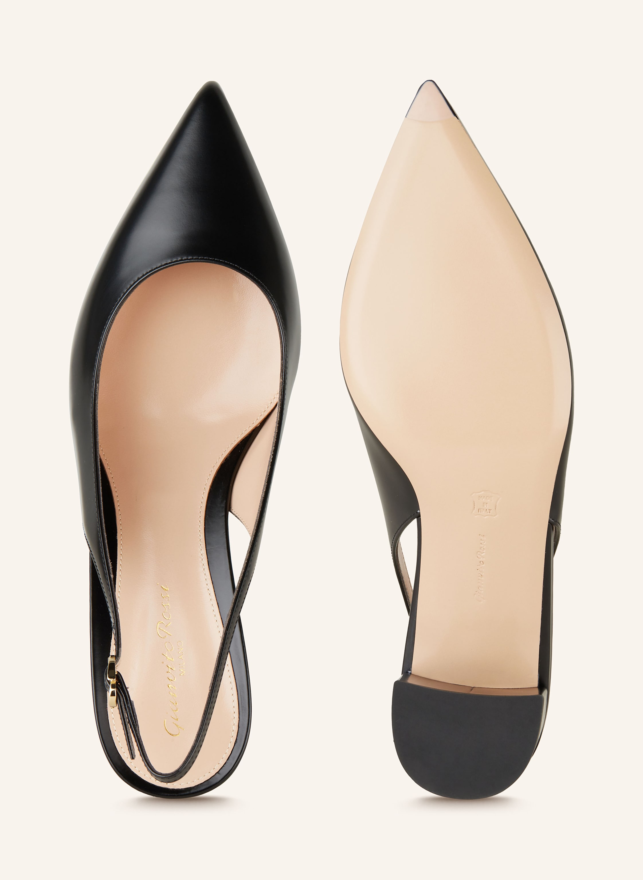 Thumbnail - Gianvito Rossi Slingpumps Tokio schwarz