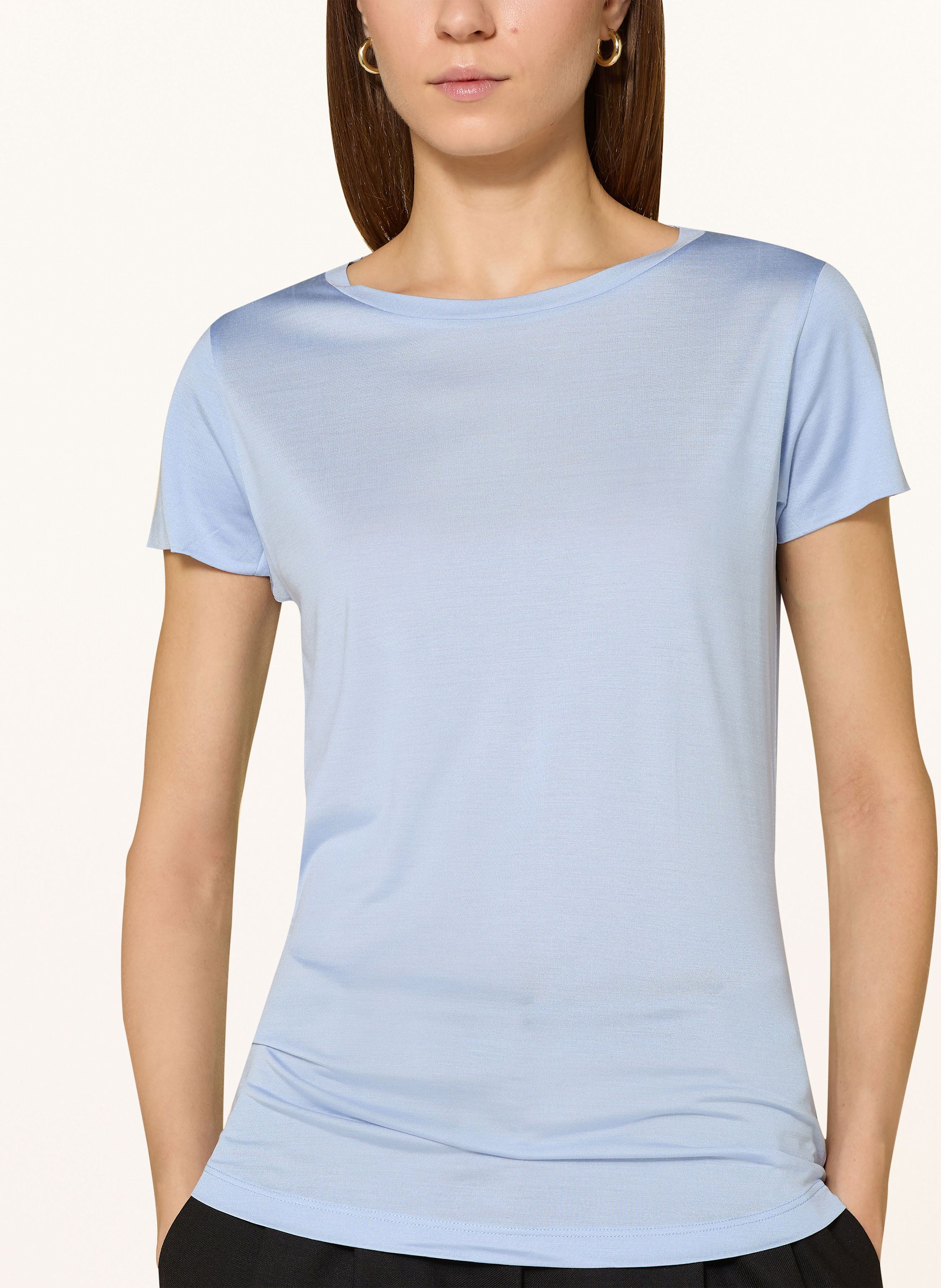 Thumbnail - Stefan Brandt T-Shirt Aus Seide blau