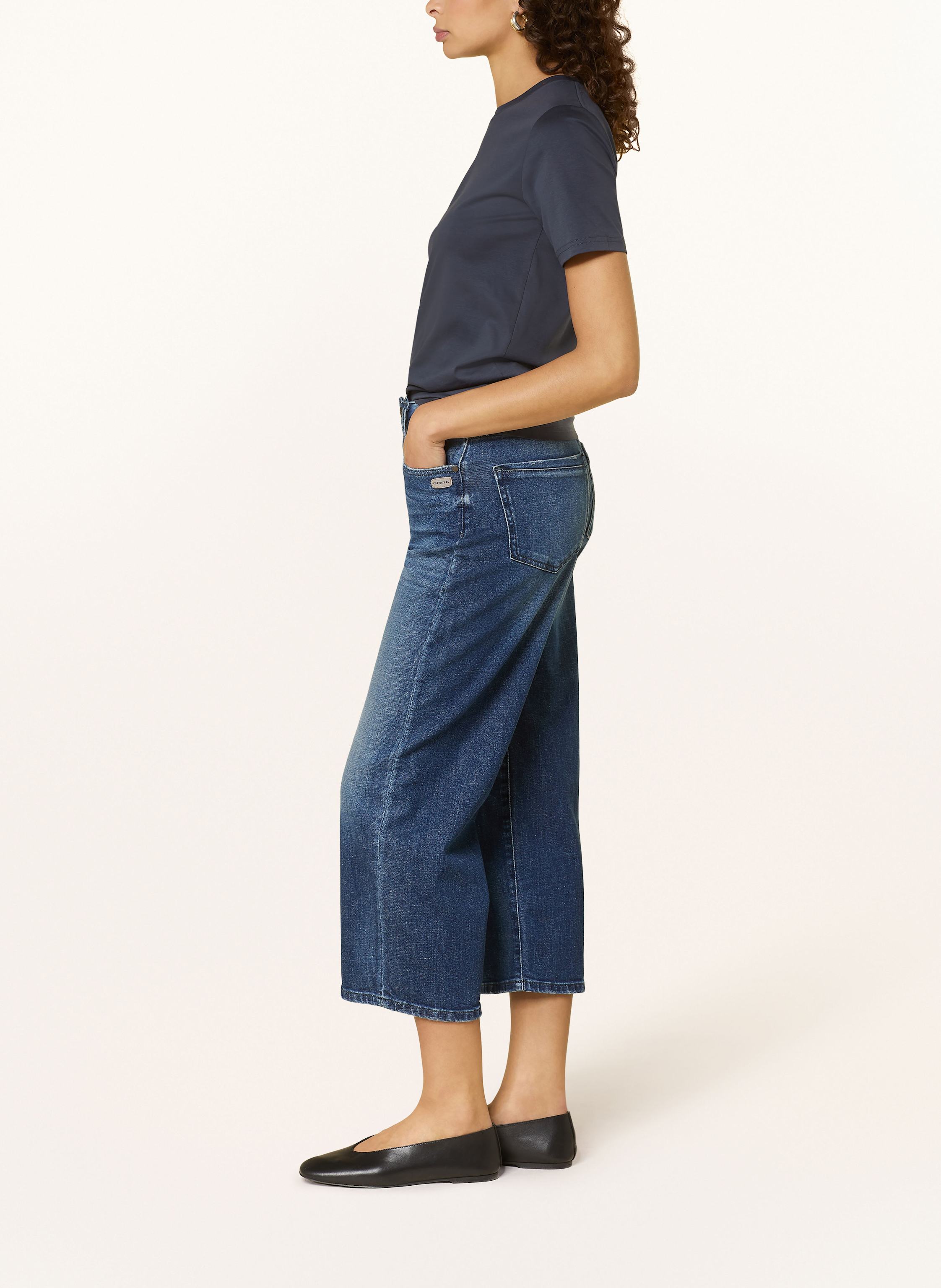 Thumbnail - Gang Straight Jeans 94jul Cropped blau