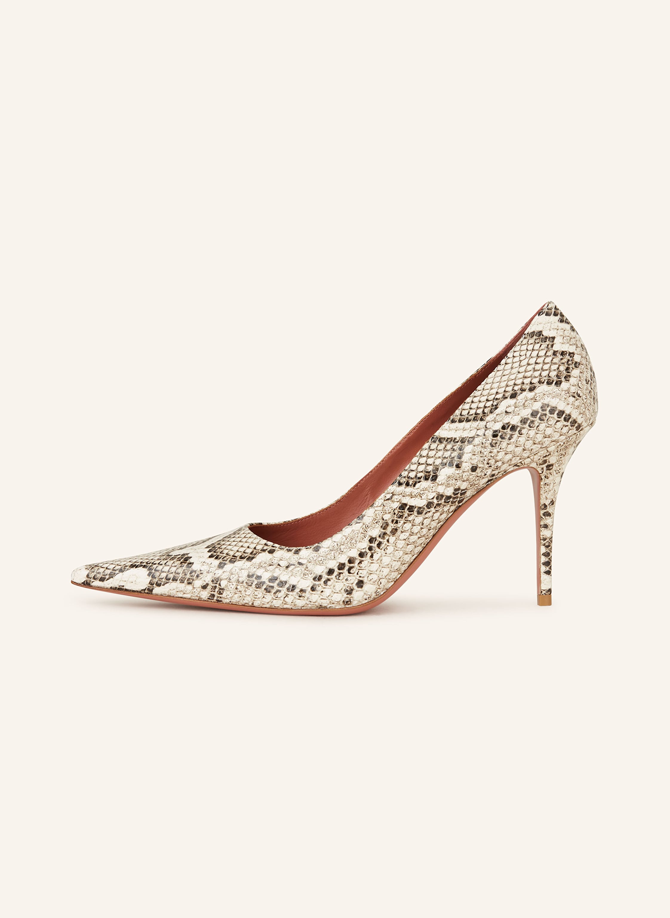 Thumbnail - Amina Muaddi Pumps Barbara beige