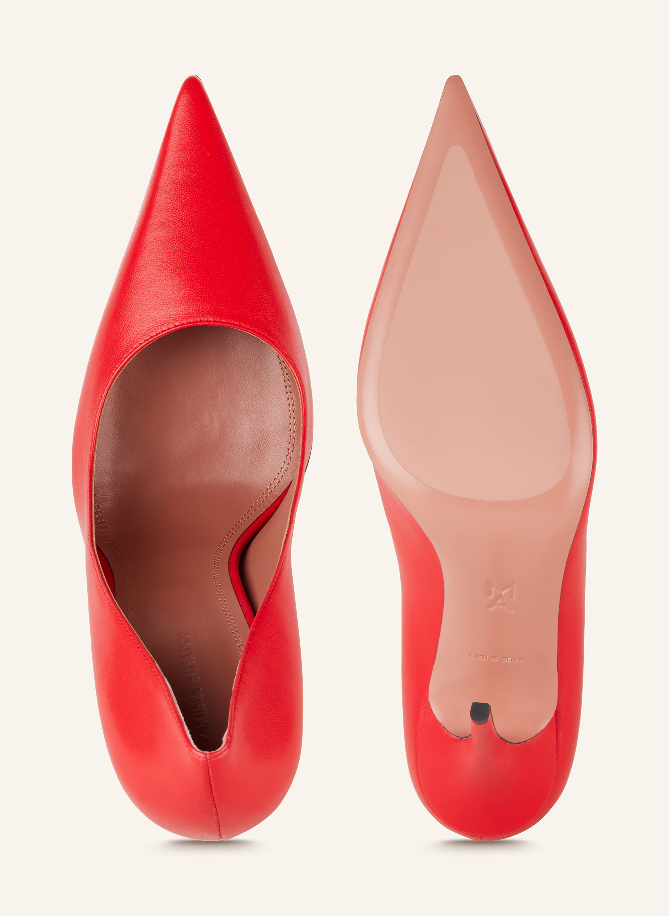 Thumbnail - Amina Muaddi Pumps Barbara rot