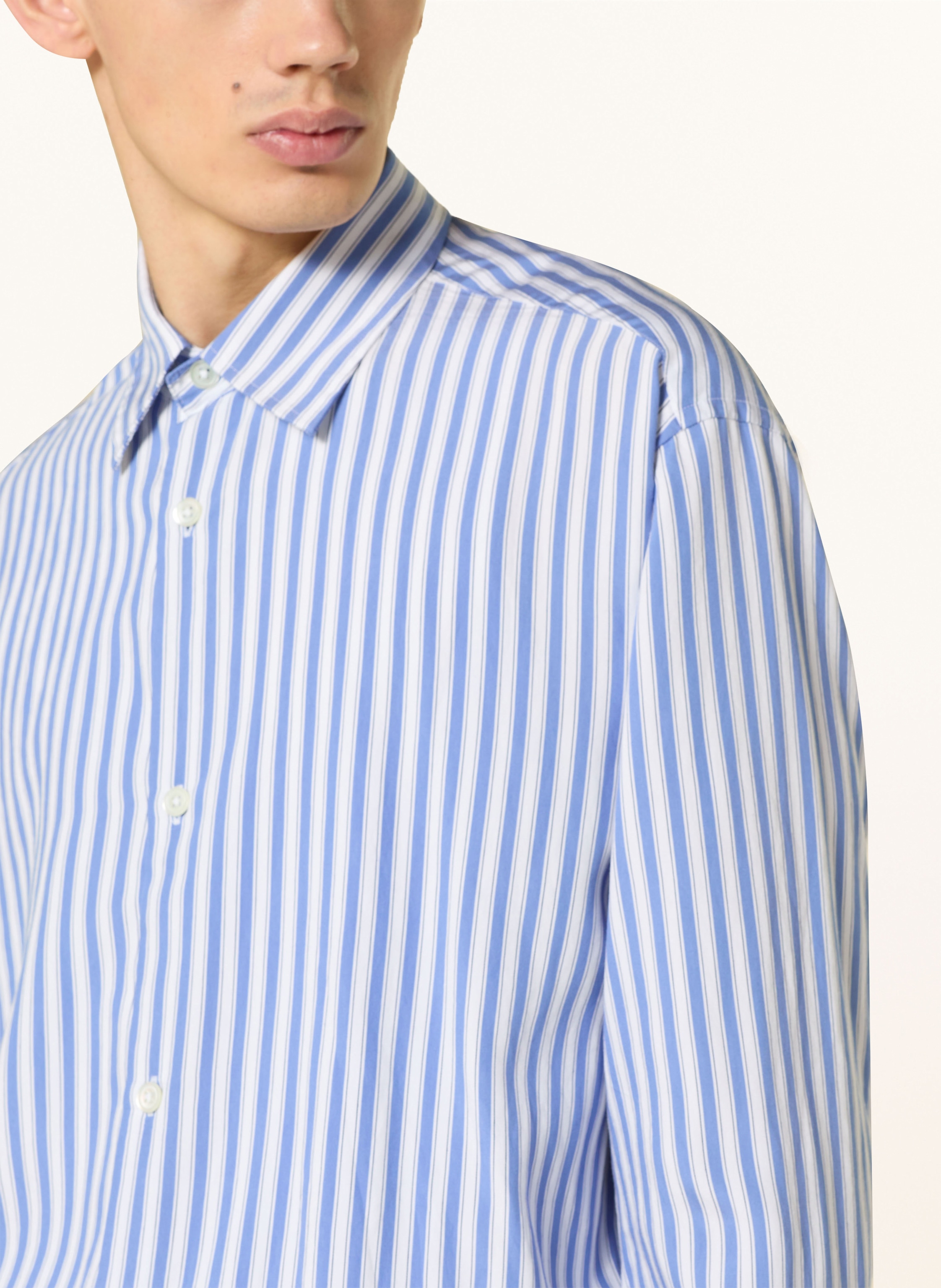 Thumbnail - Nn.07 Hemd Freddy Comfort Fit blau