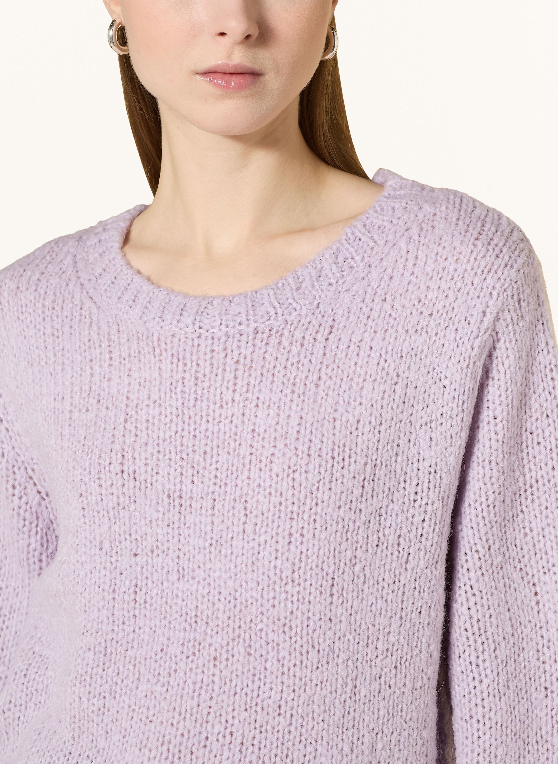 Thumbnail - Oui Pullover Mit 3/4-Arm lila