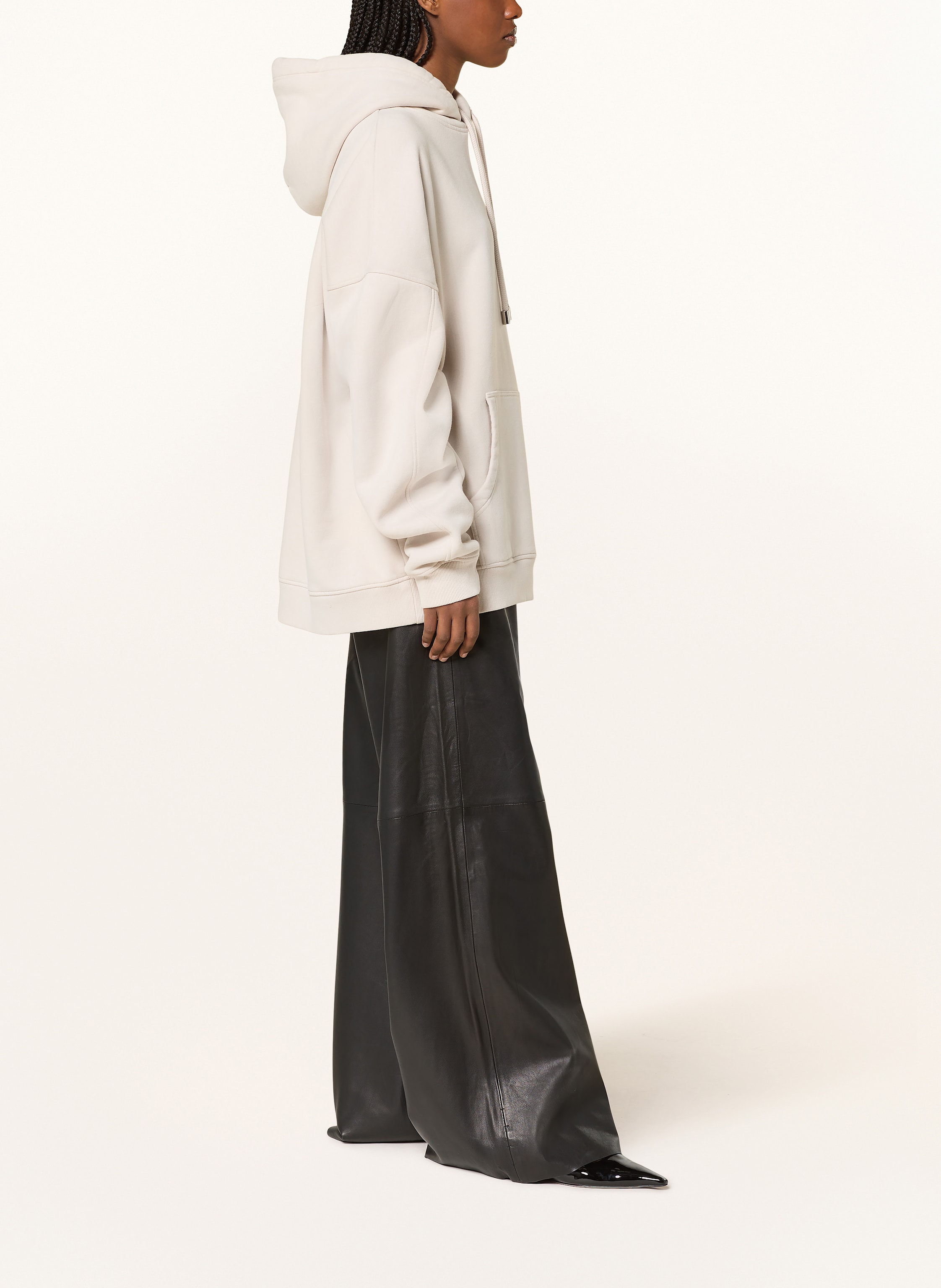 Thumbnail - Black Palms Hoodie Honey beige
