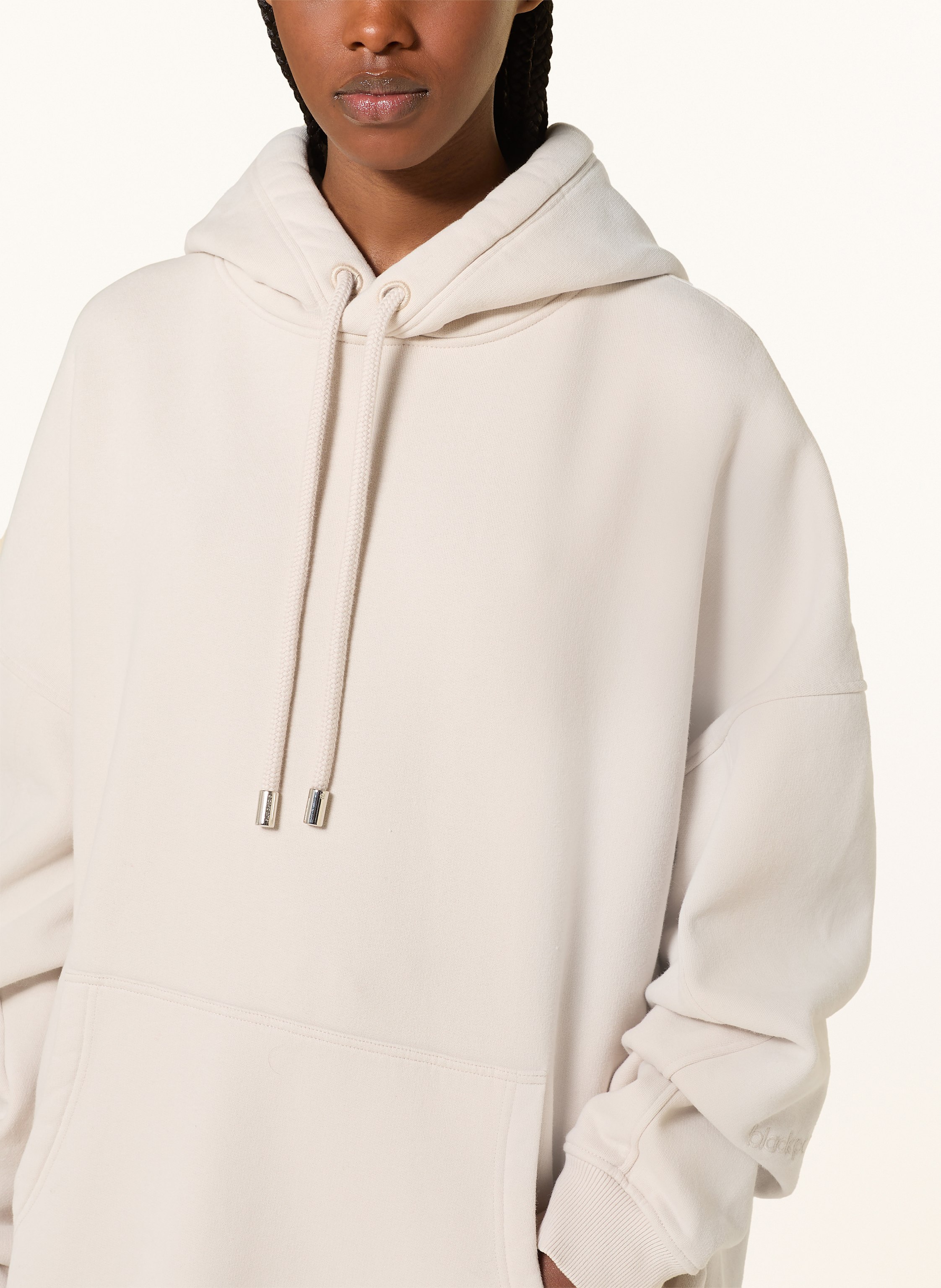Thumbnail - Black Palms Hoodie Honey beige