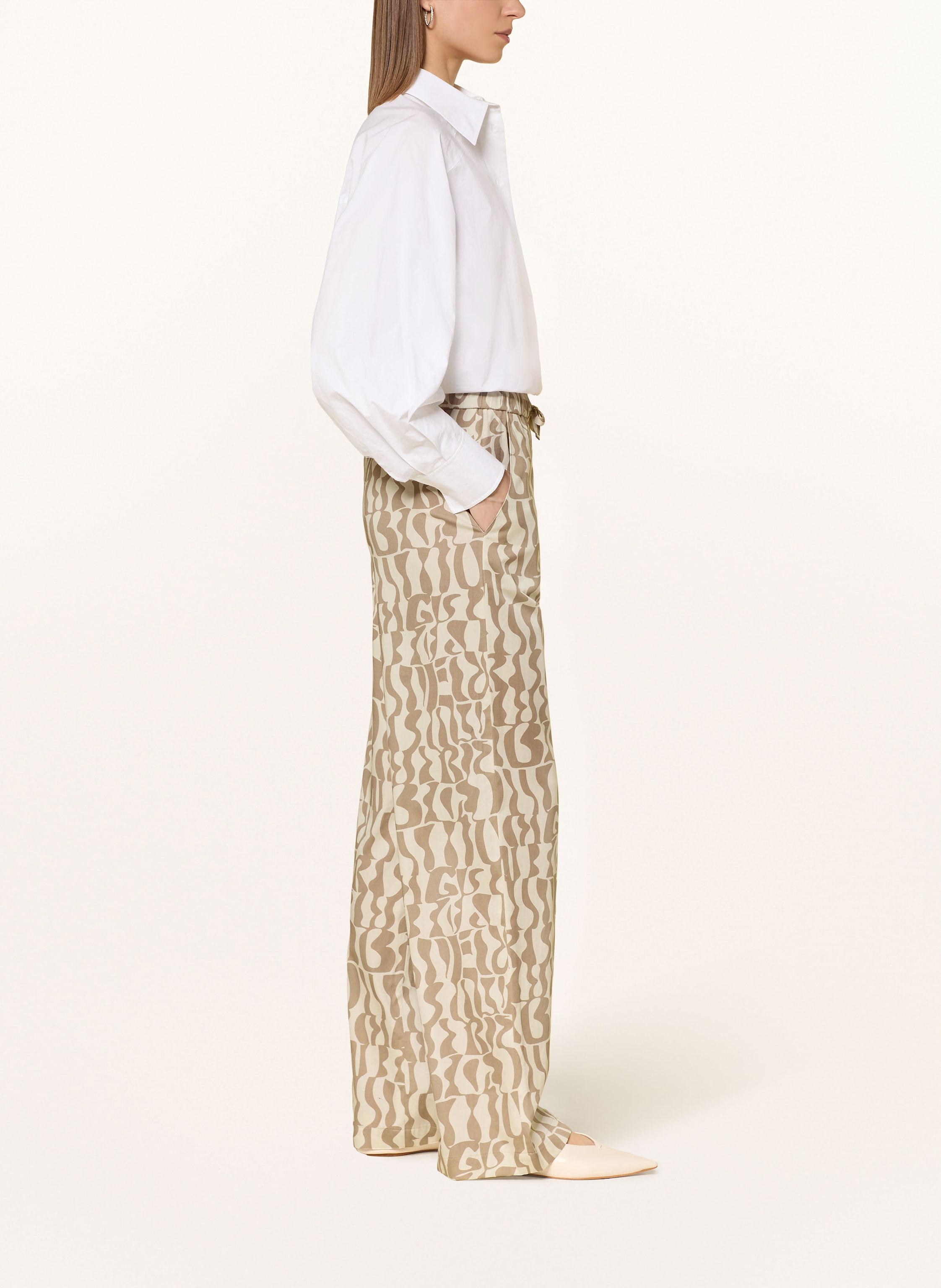 Thumbnail - Bogner Marlenehose Donya beige