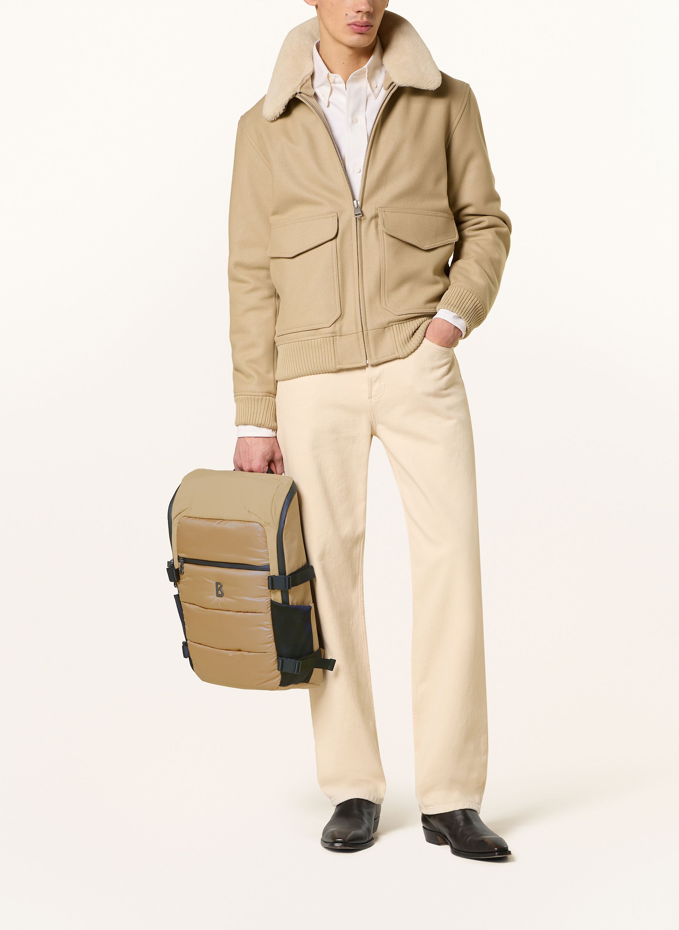 Thumbnail - Bogner Rucksack Monarch Lennard Mit Laptop-Fach beige