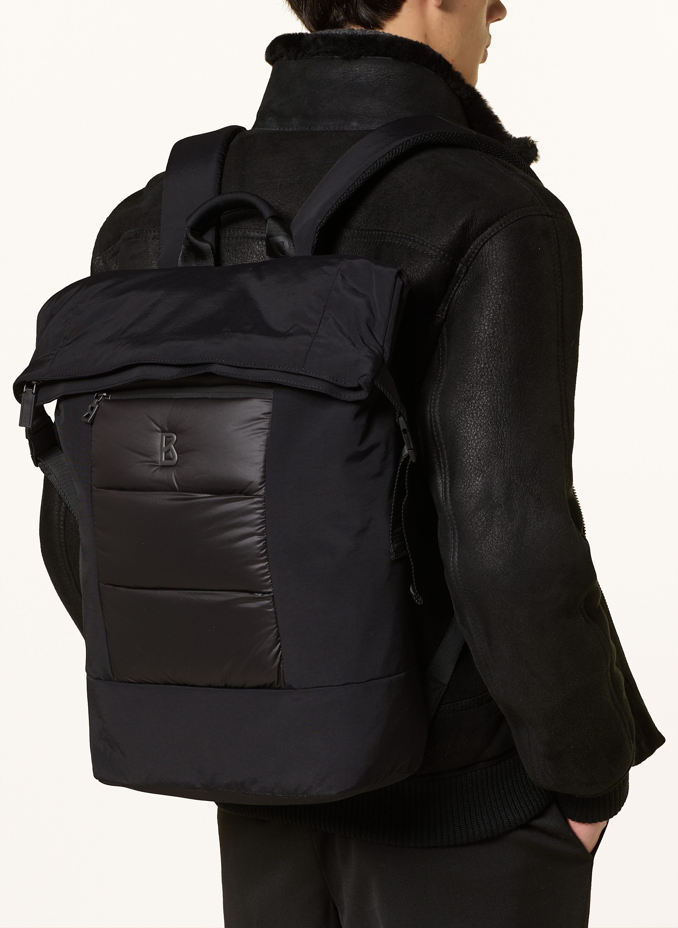 Thumbnail - Bogner Rucksack Monarch Leon Mit Laptop-Fach schwarz