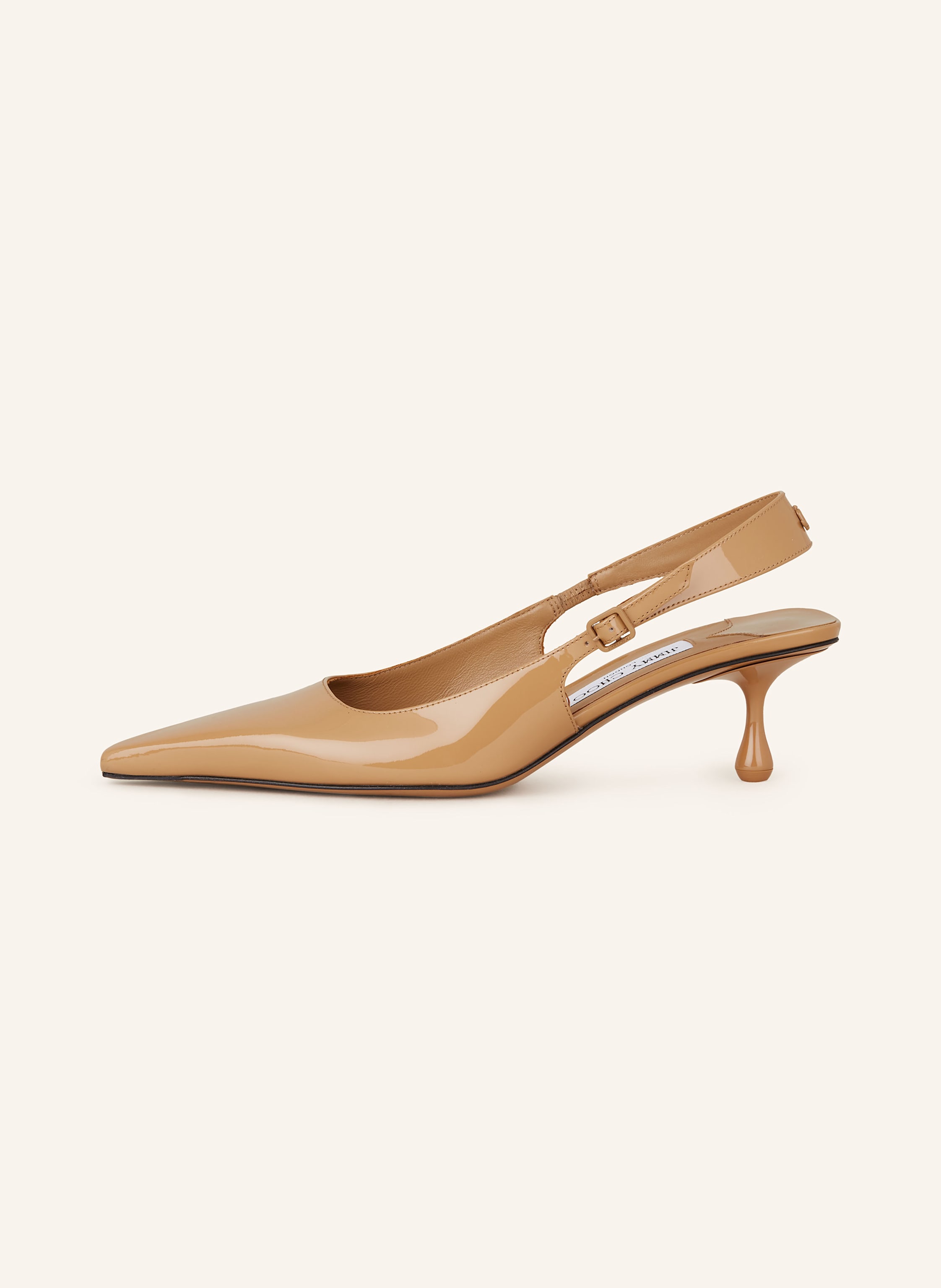 Thumbnail - Jimmy Choo Slingpumps Amel 50 beige