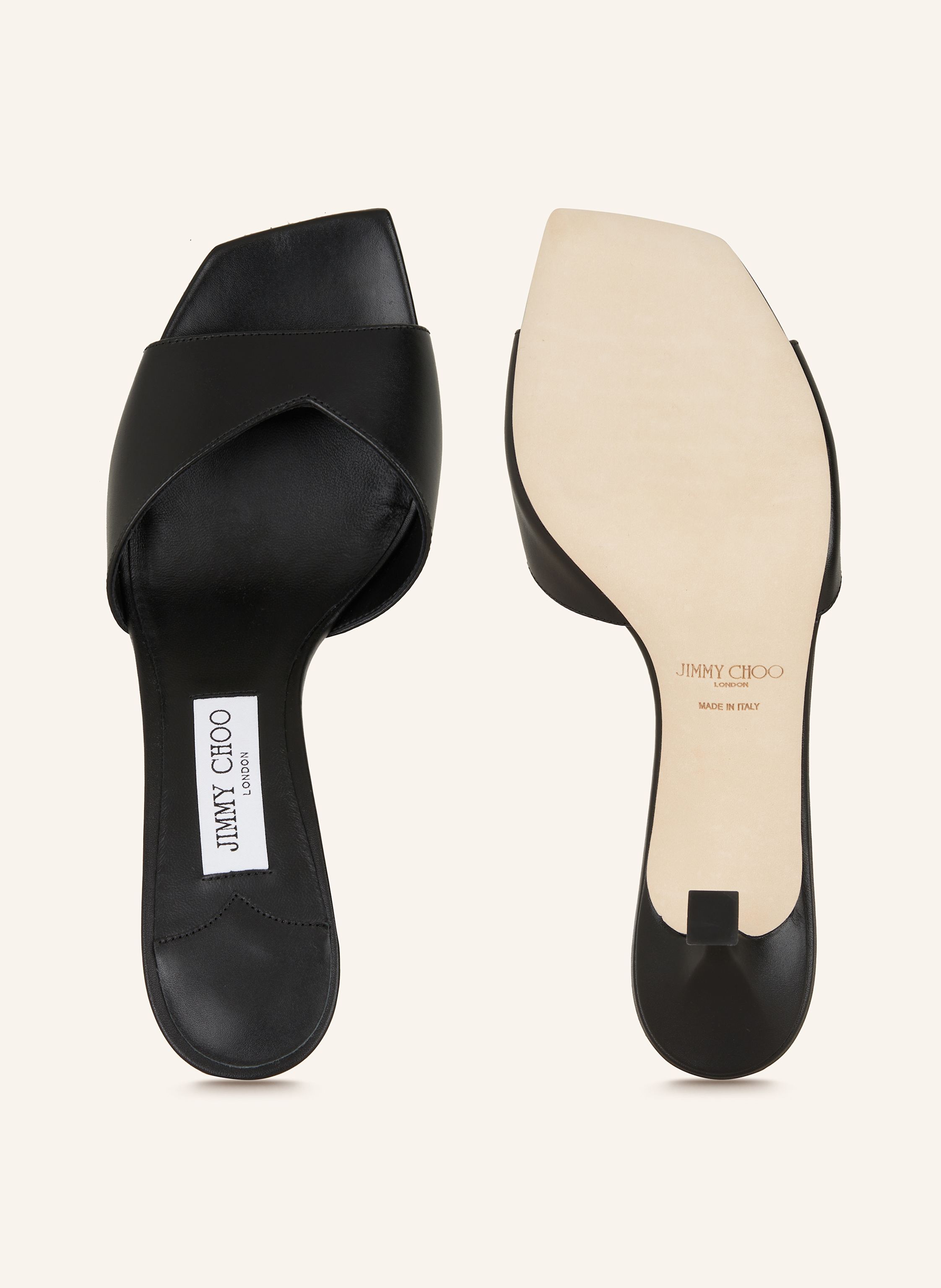 Thumbnail - Jimmy Choo Mules Skye 70 schwarz