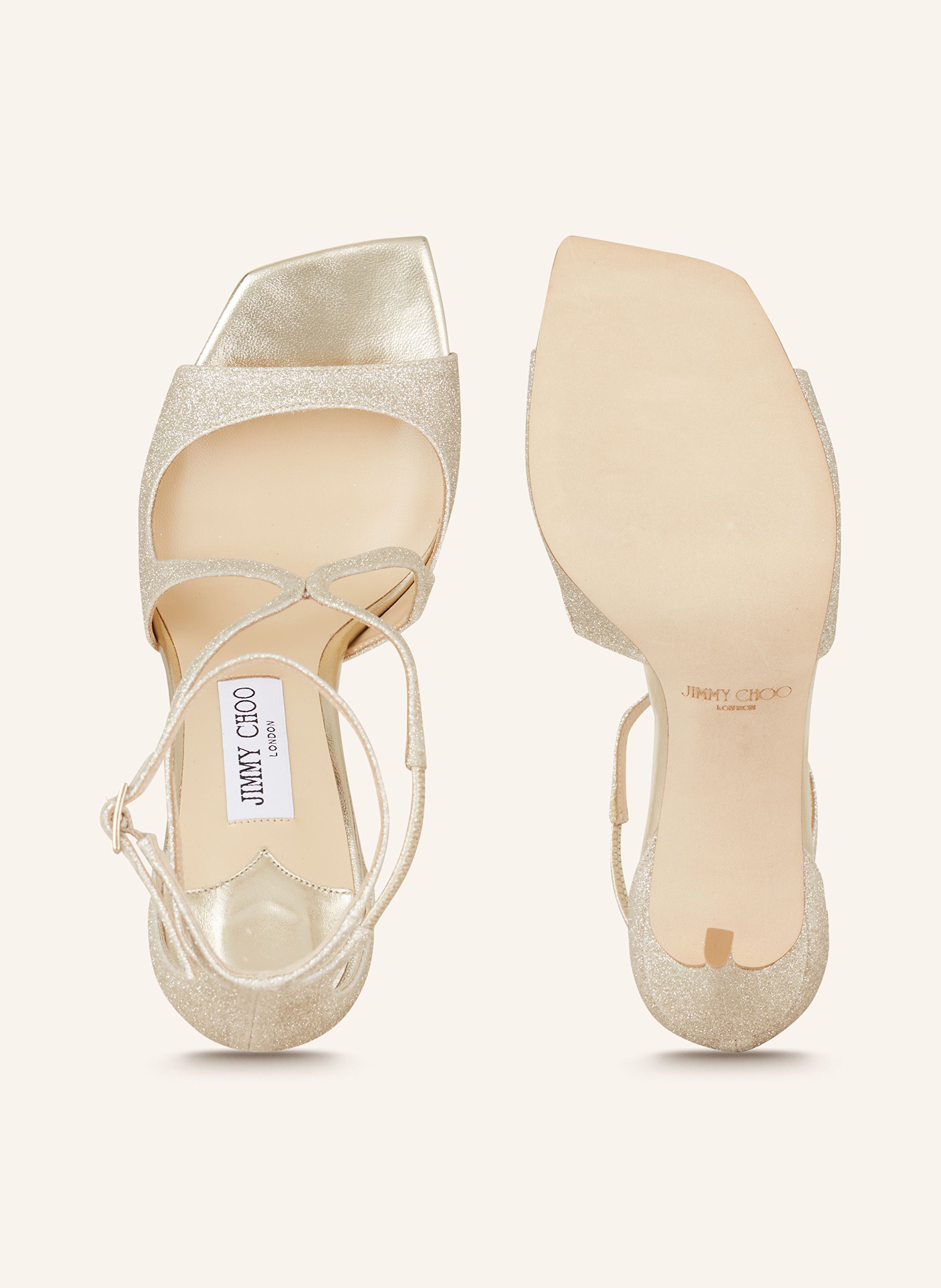 Thumbnail - Jimmy Choo Sandaletten Azia 95 silber