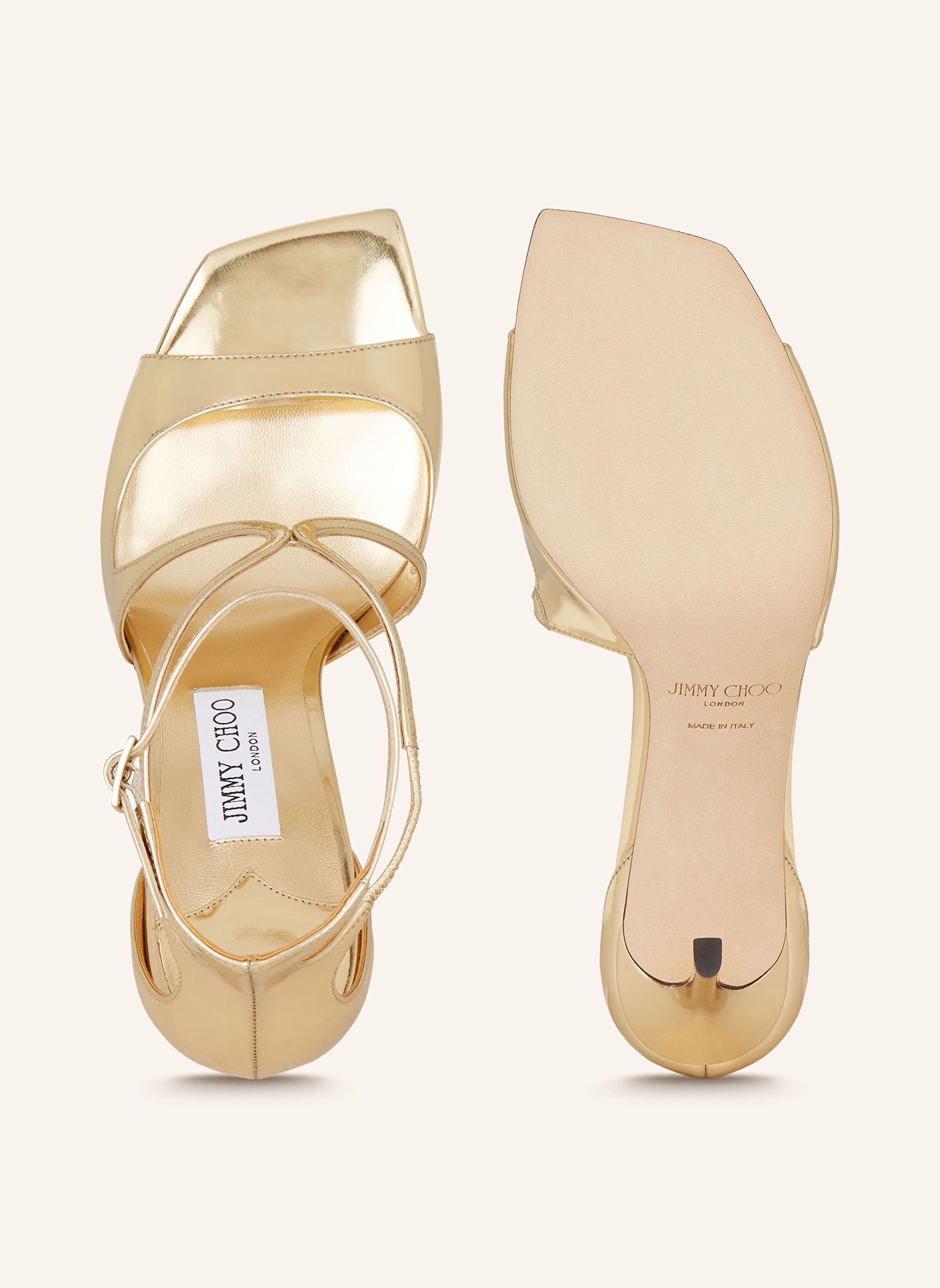 Thumbnail - Jimmy Choo Sandaletten Azia 95 gold