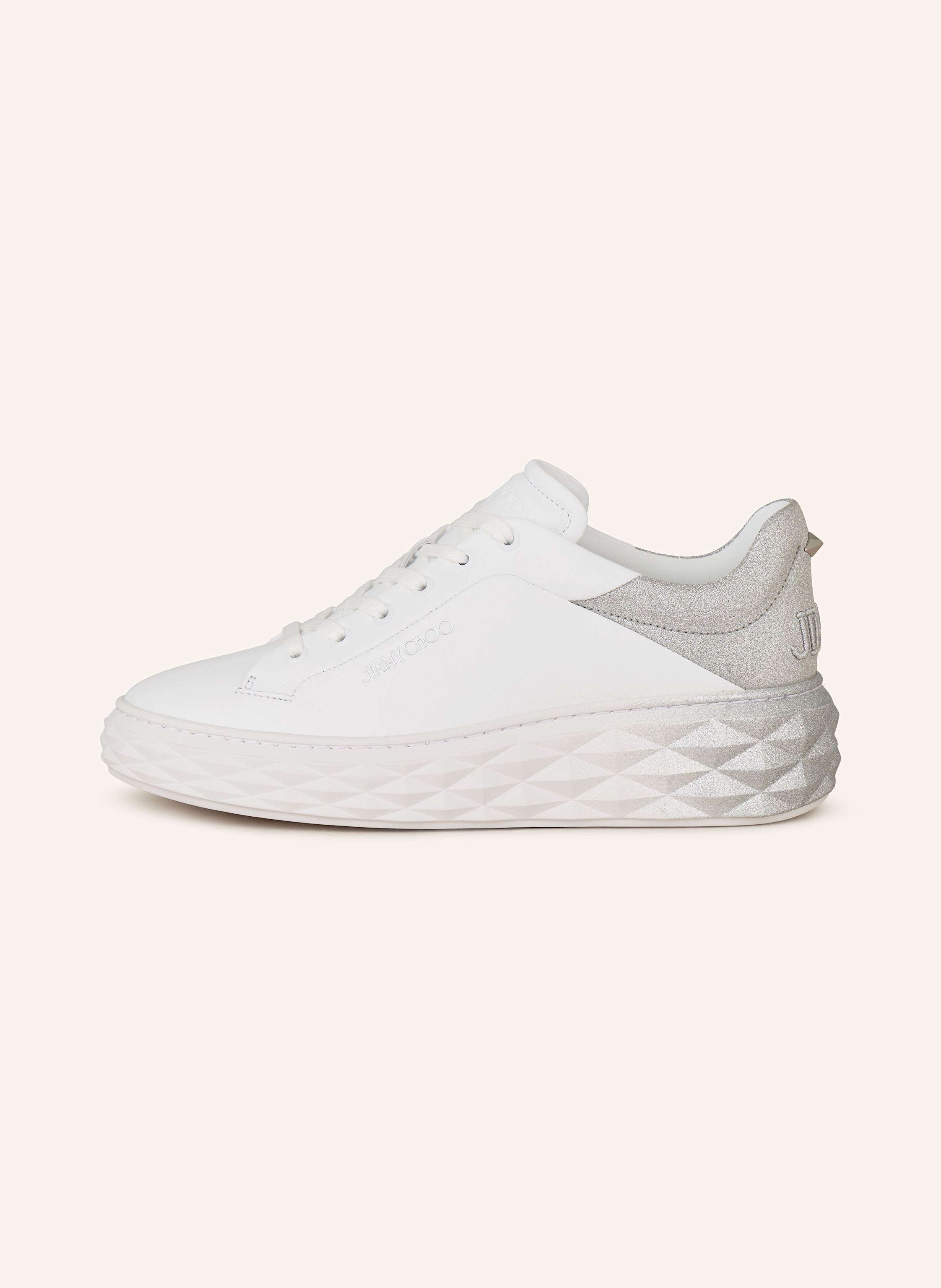 Thumbnail - Jimmy Choo Sneaker Diamond Maxi weiss