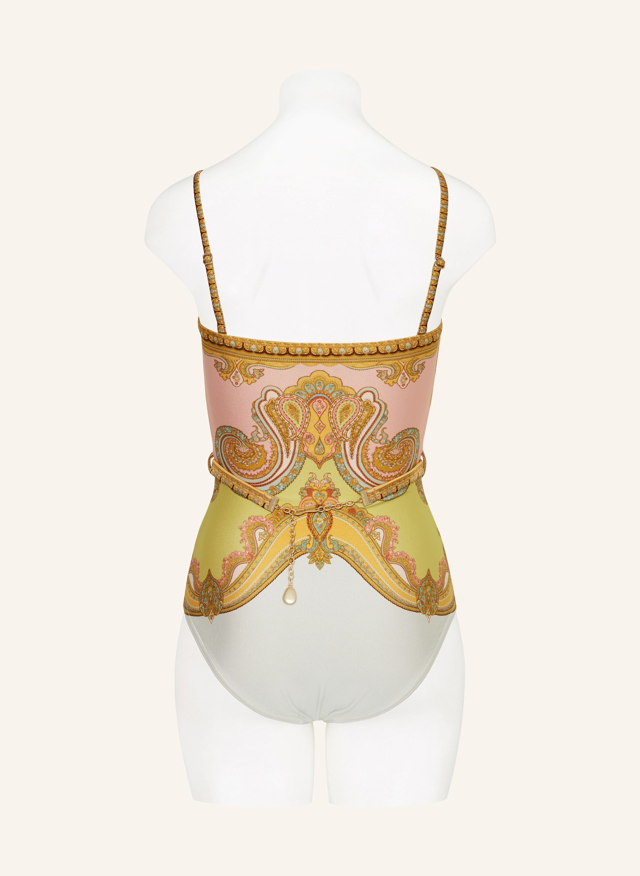 Thumbnail - Zimmermann Bandeau-Badeanzug Maxine gold