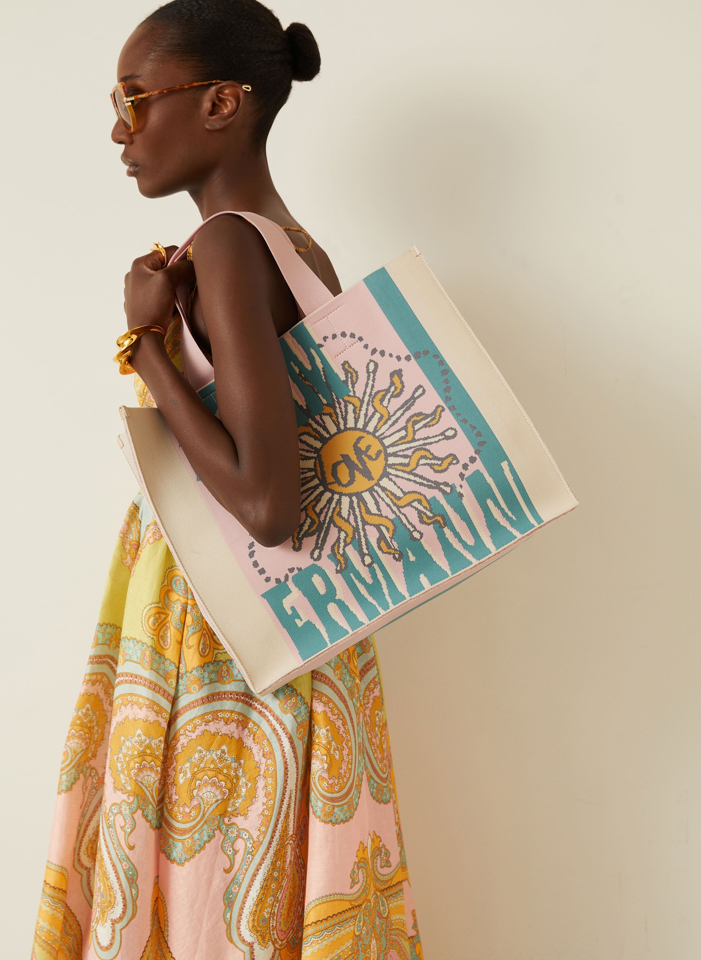 Thumbnail - Zimmermann Strandtasche rosa