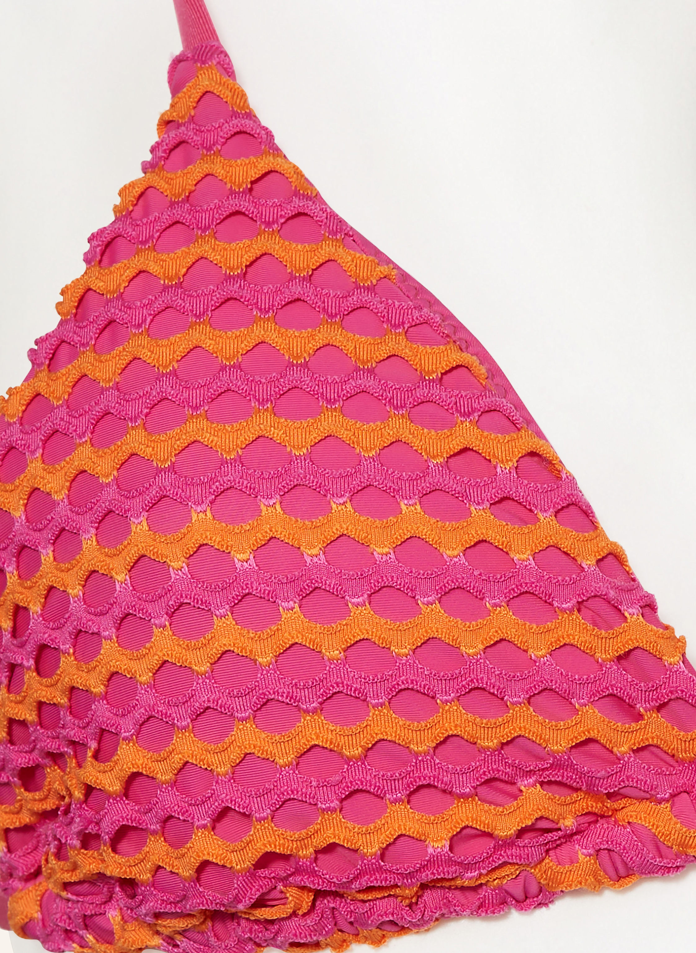 Thumbnail - Seafolly Triangel-Bikini-Top Mesh Effect pink