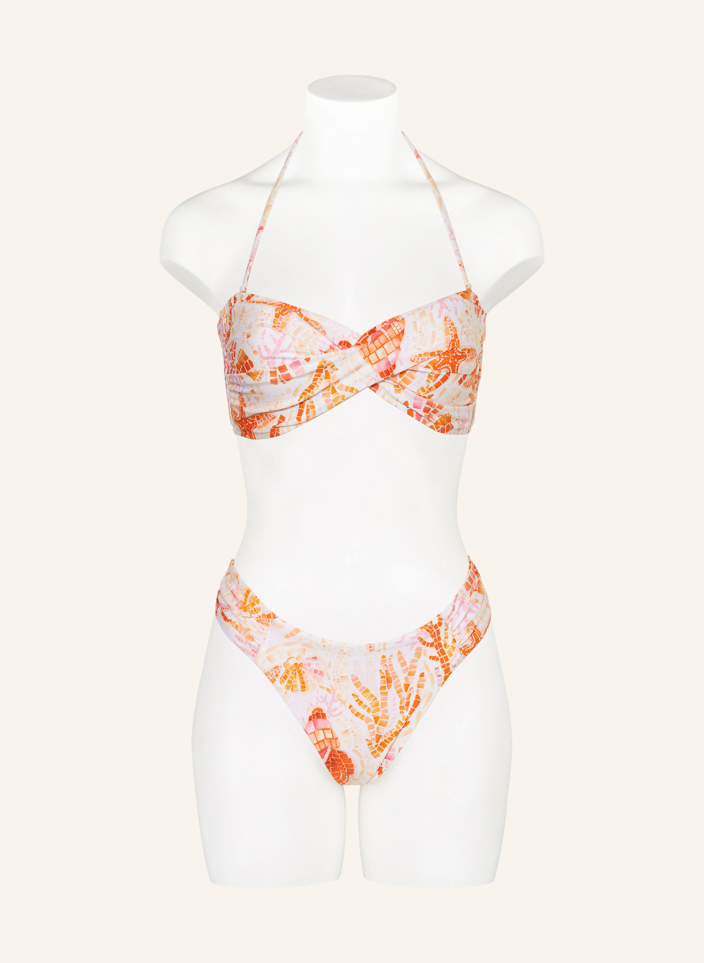 Thumbnail - Seafolly Bandeau-Bikini-Top La Mer weiss
