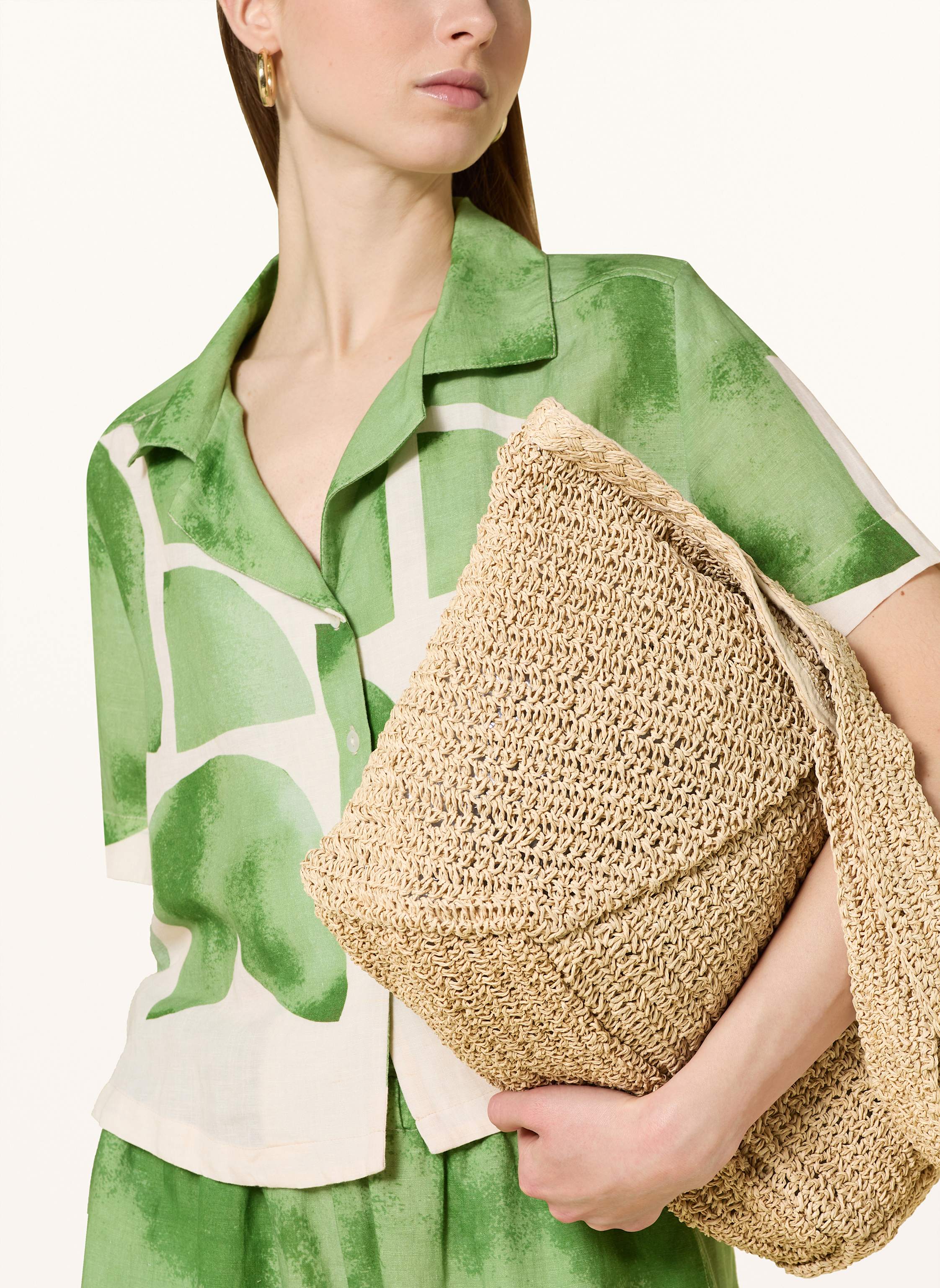 Thumbnail - Seafolly Strandtasche Mirage beige