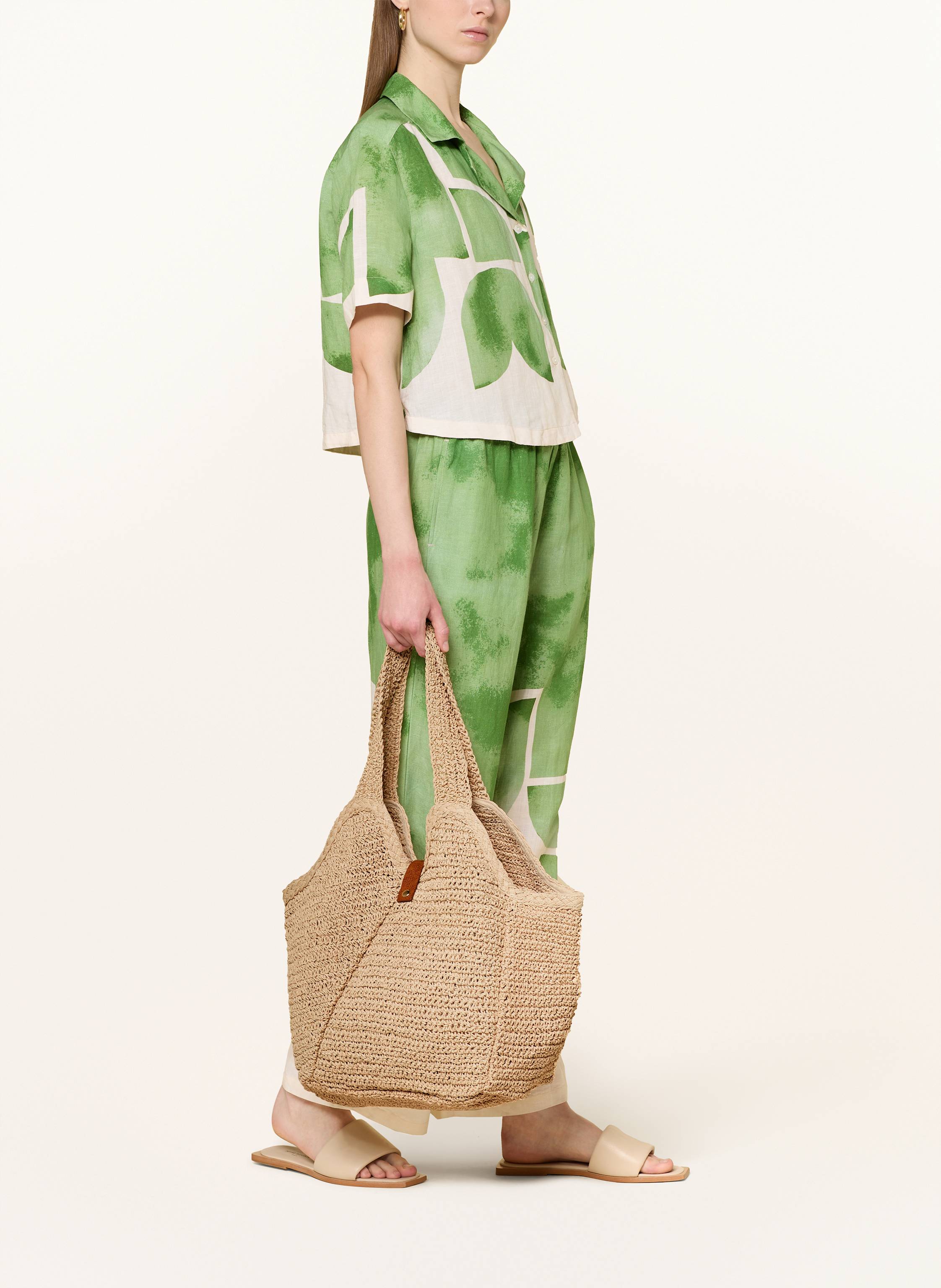 Thumbnail - Seafolly Strandtasche Mirage beige