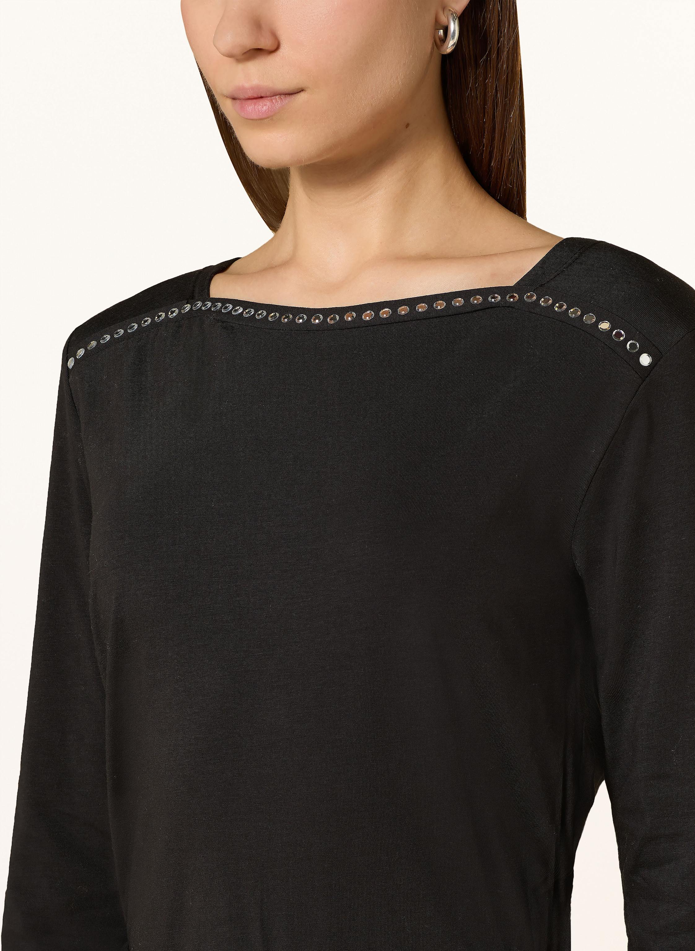 Thumbnail - Liu Jo Kleid Im Materialmix Mit 3/4-Arm schwarz