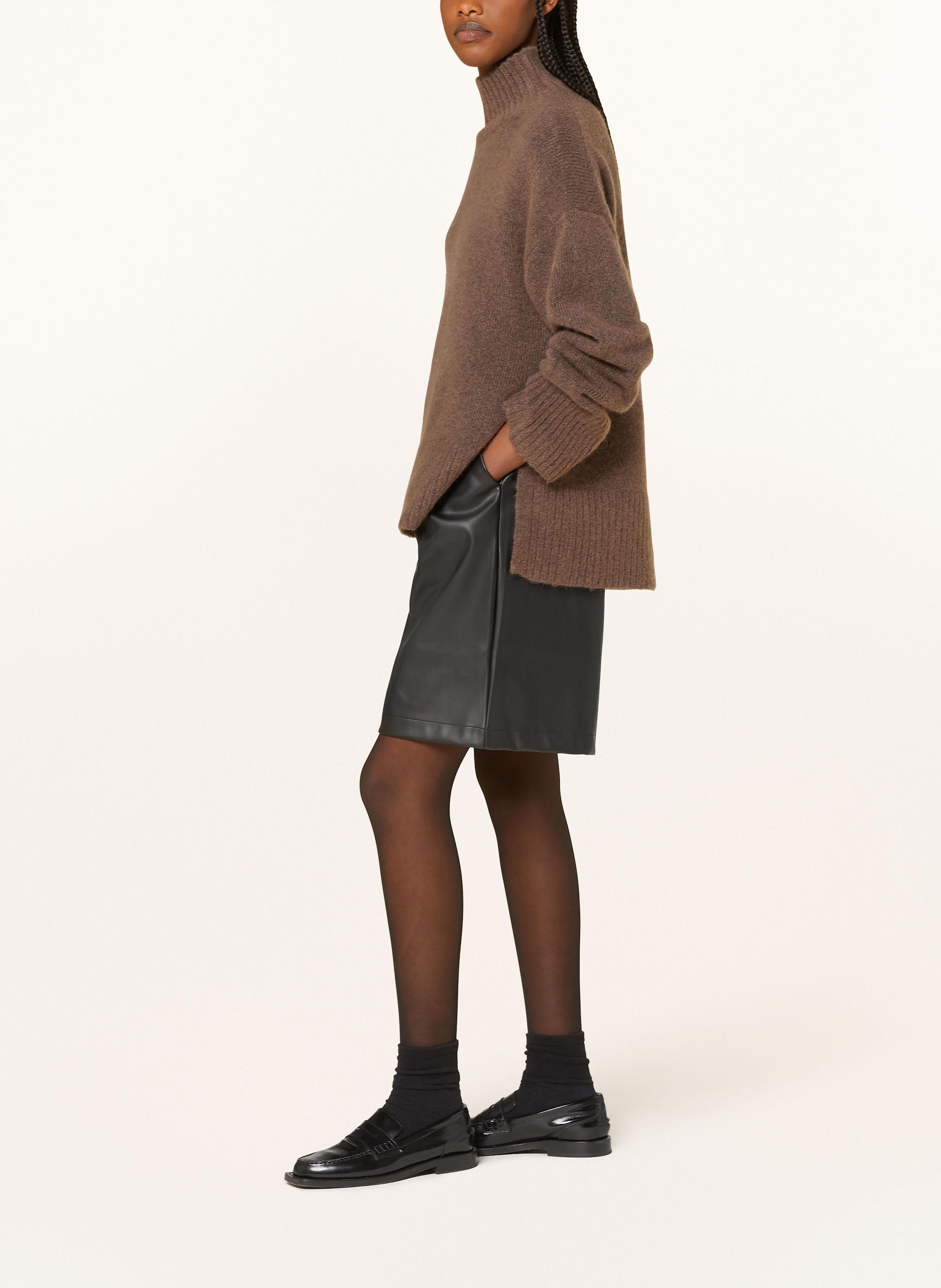 Thumbnail - Neo Noir Shorts Nika In Lederoptik schwarz