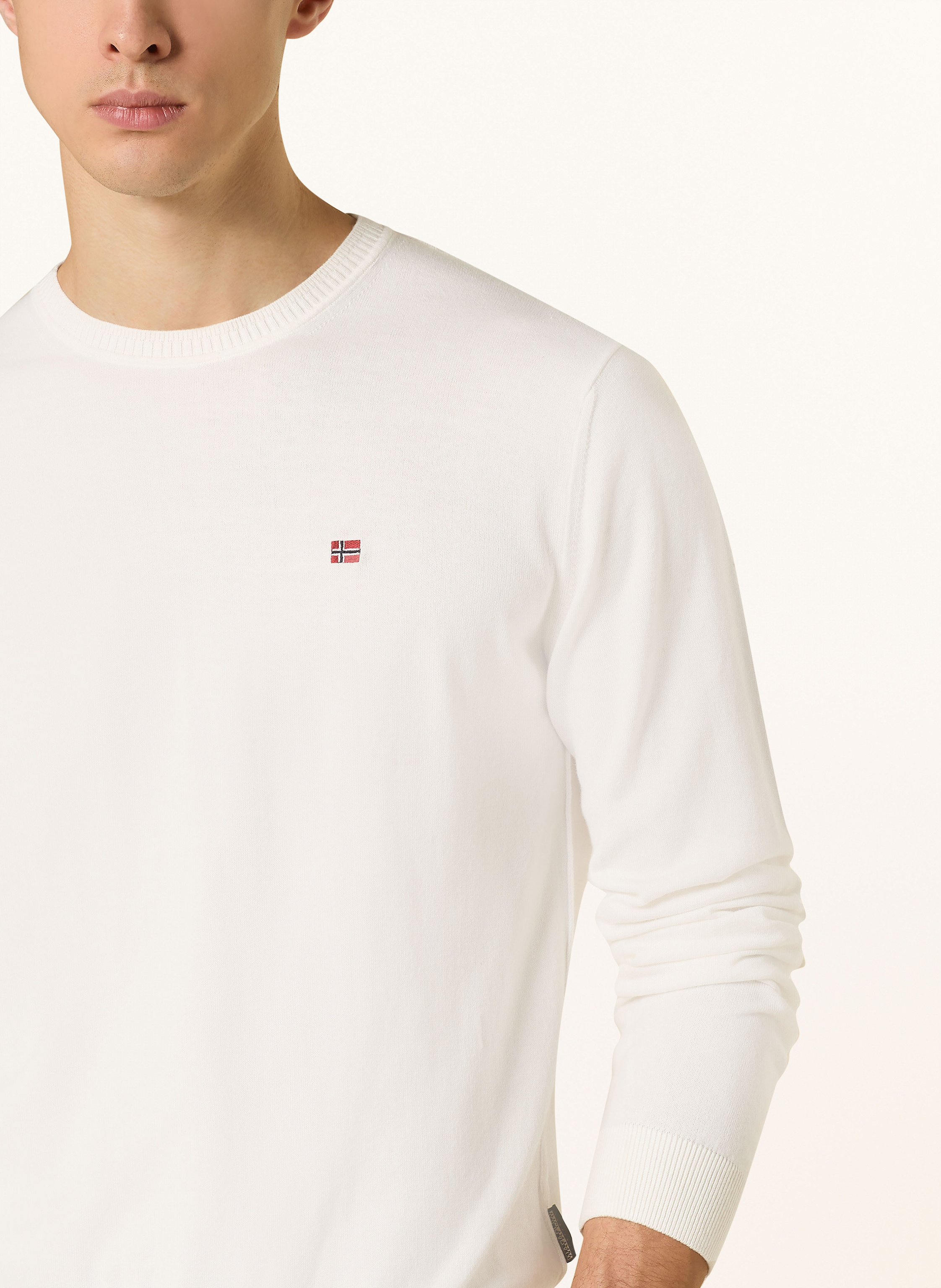 Thumbnail - Napapijri Pullover Decatur weiss