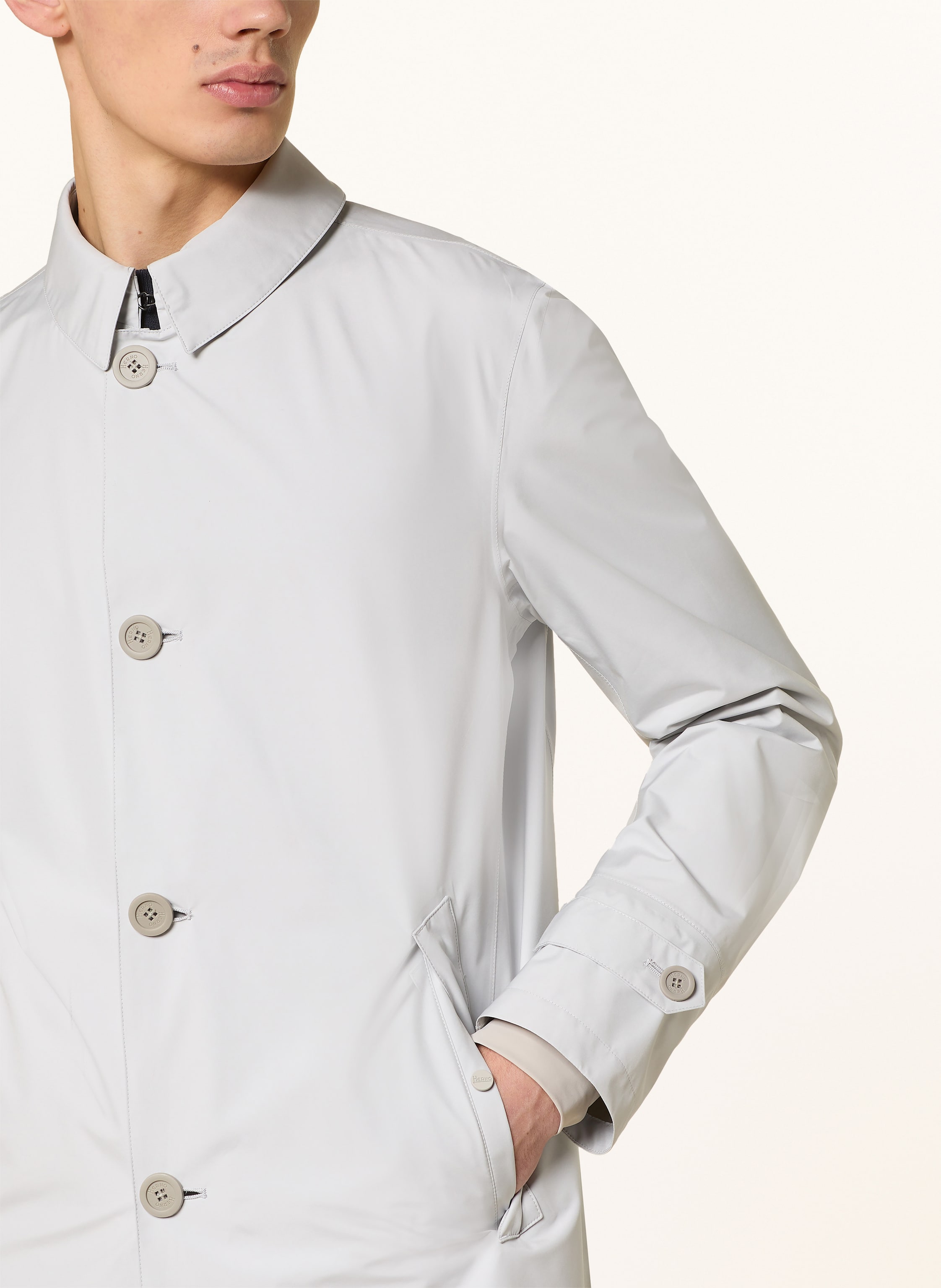 Thumbnail - Herno Regenjacke grau