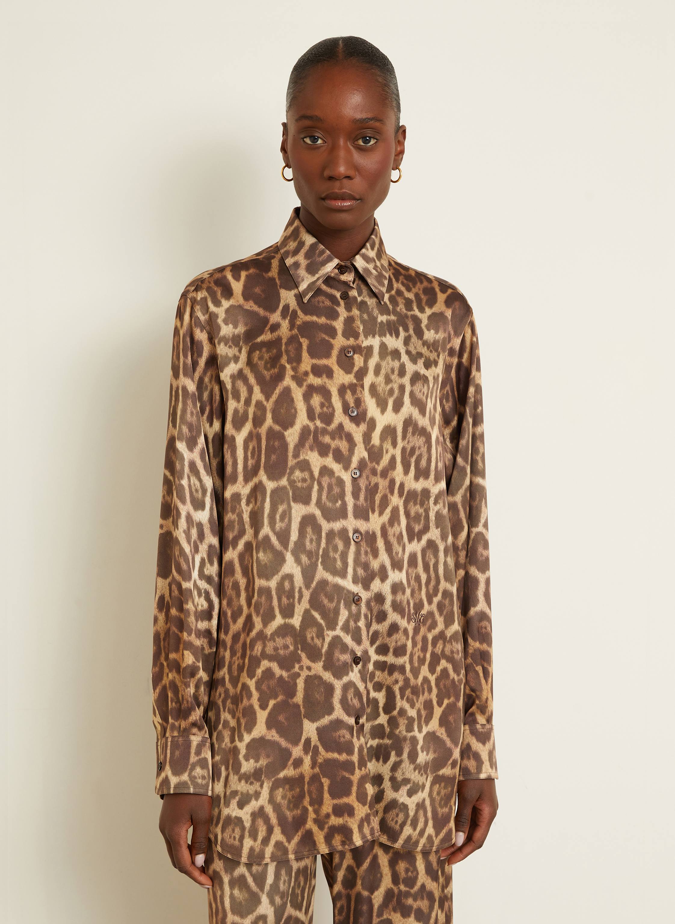 Thumbnail - Stella Mccartney Hemdbluse braun