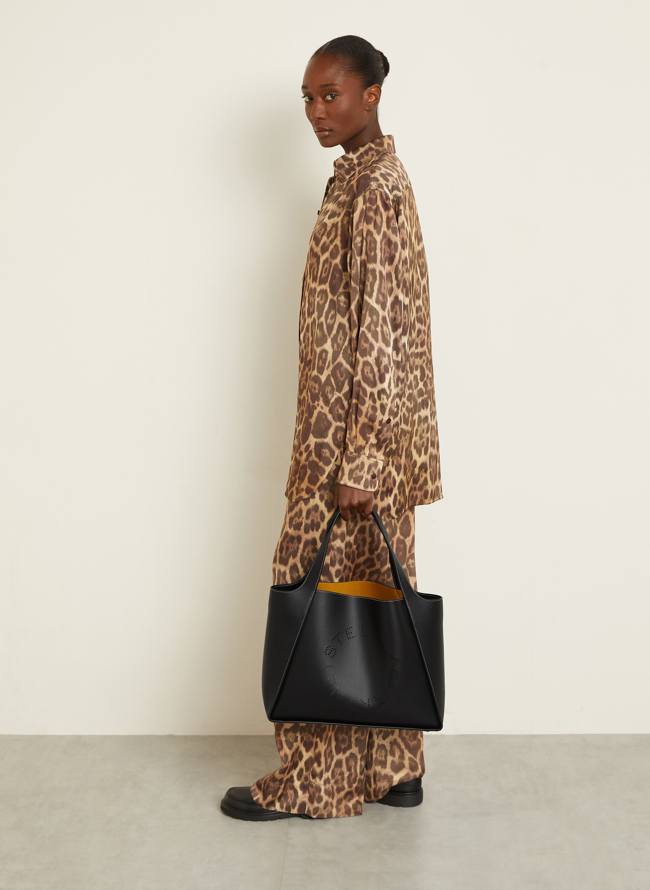 Thumbnail - Stella Mccartney Shopper Mit Pouch schwarz