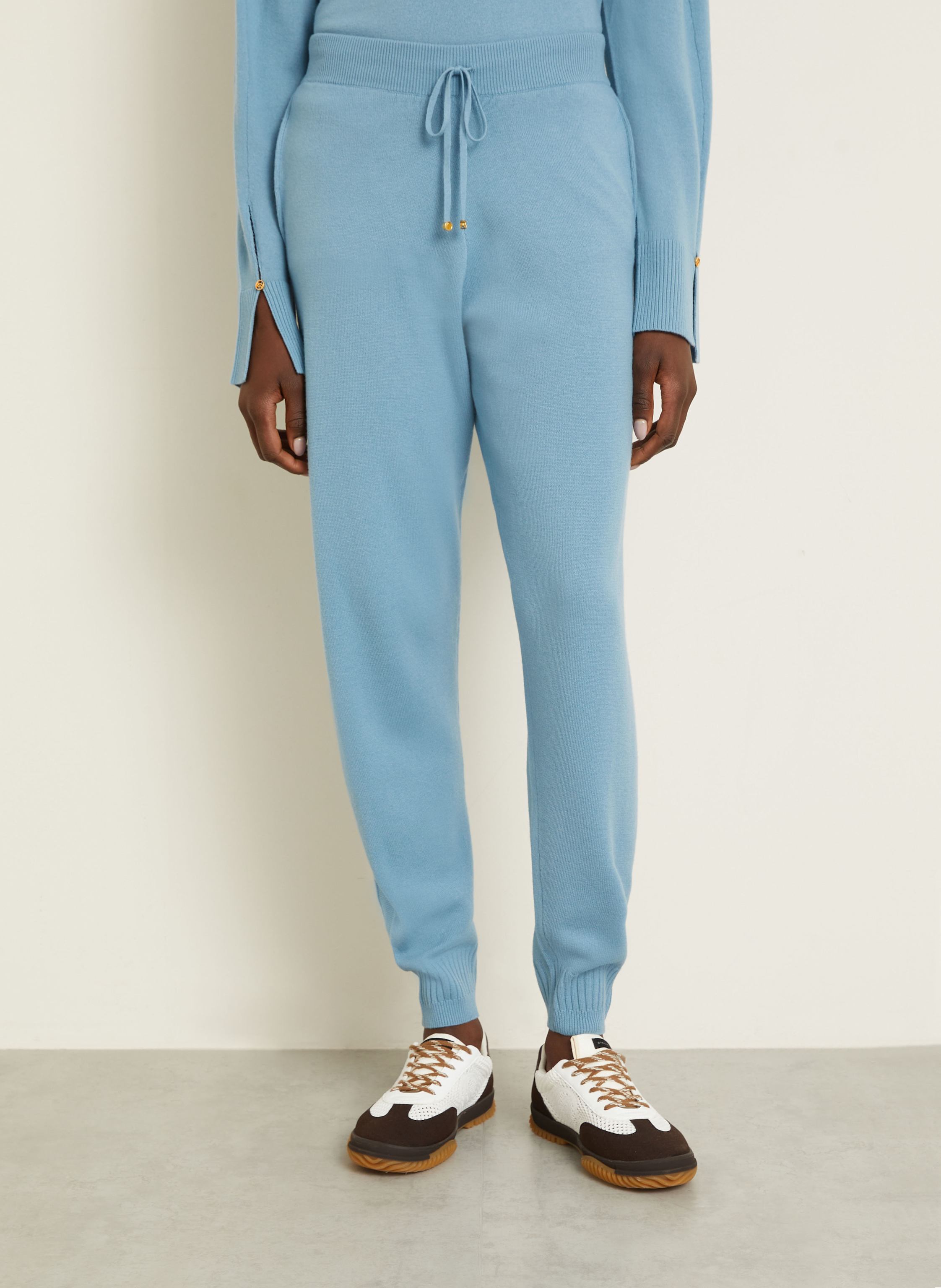 Thumbnail - Stella Mccartney Strickhose blau