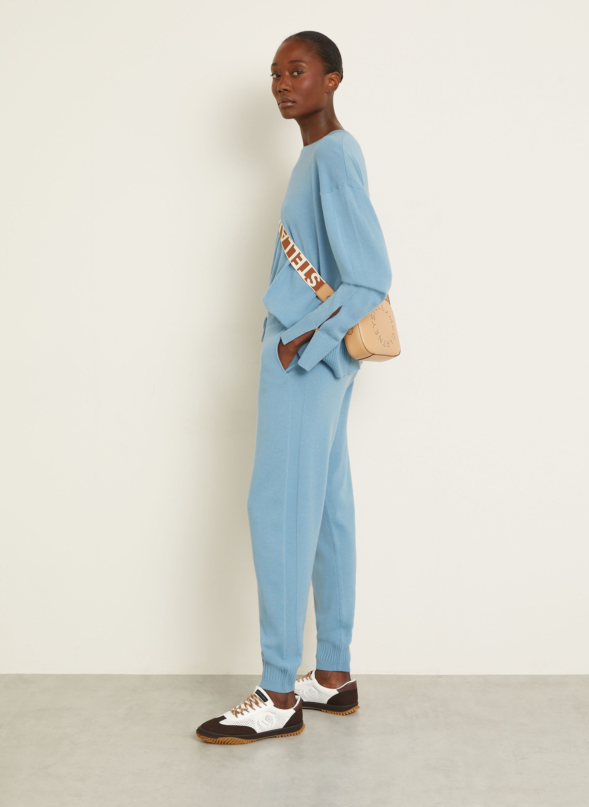 Thumbnail - Stella Mccartney Strickhose blau