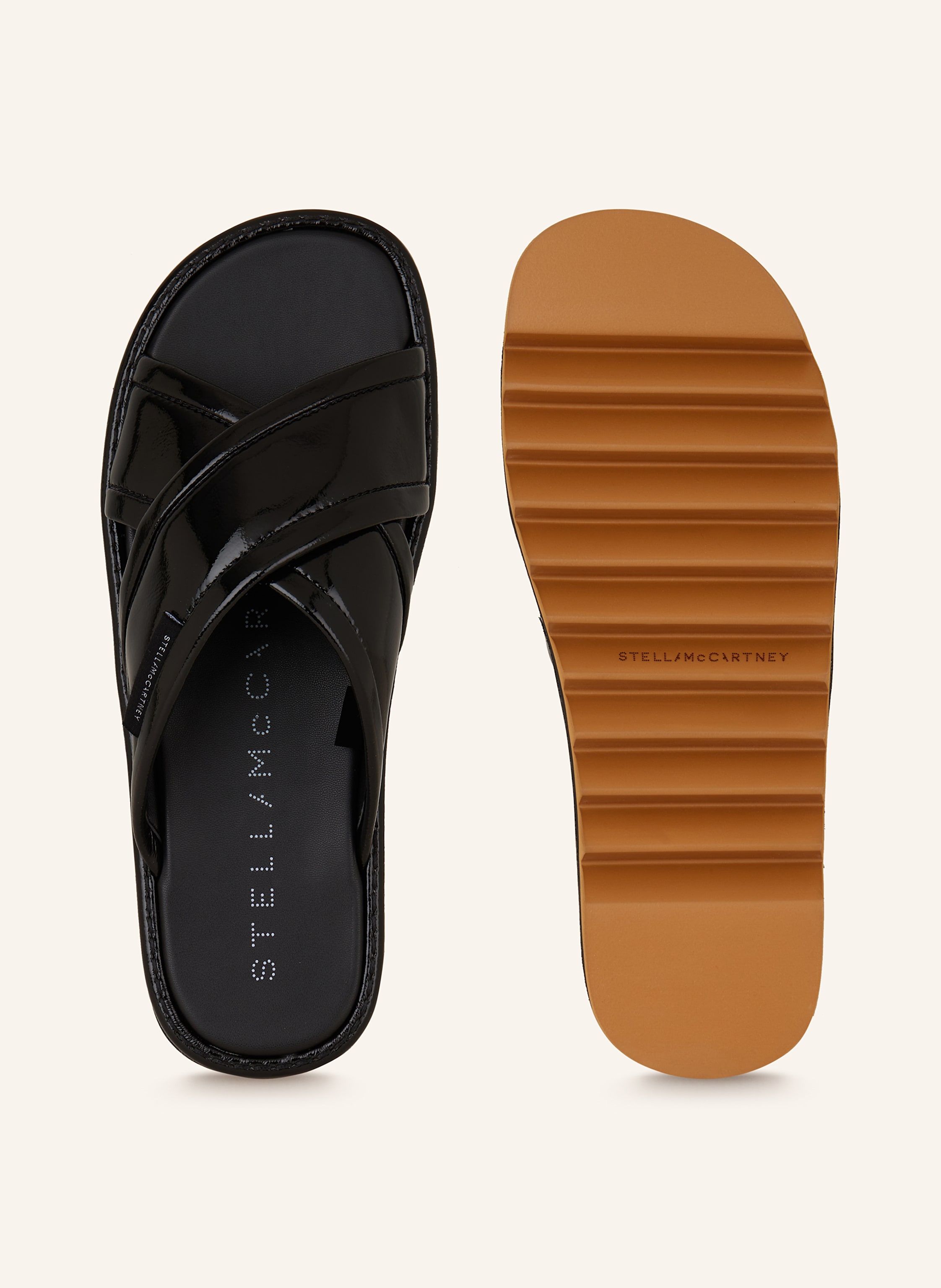 Thumbnail - Stella Mccartney Pantoletten Sneakelyse schwarz