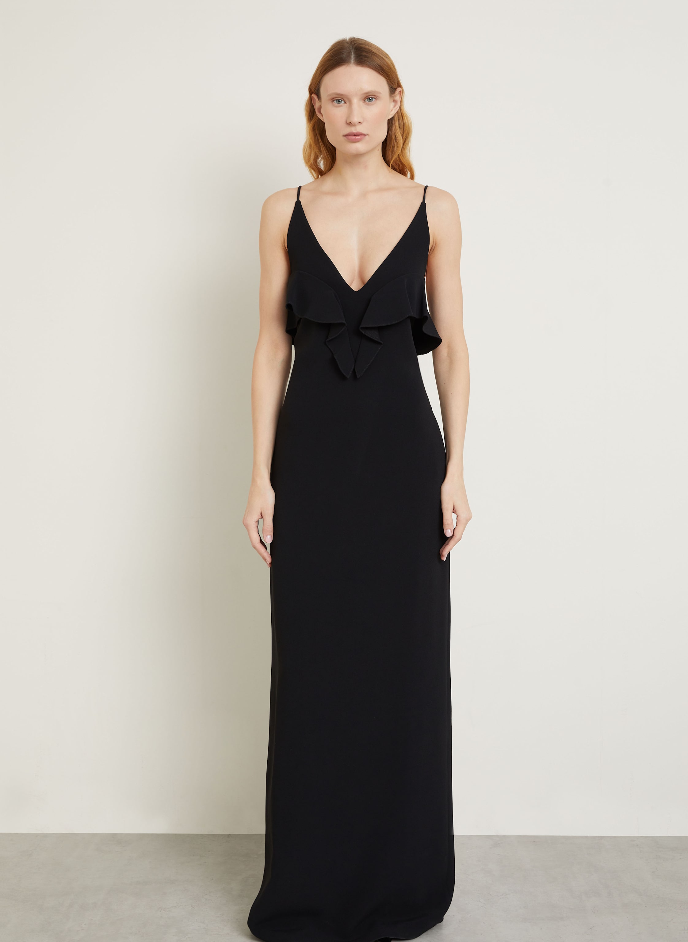 Thumbnail - Stella Mccartney Abendkleid Mit Rüschen schwarz