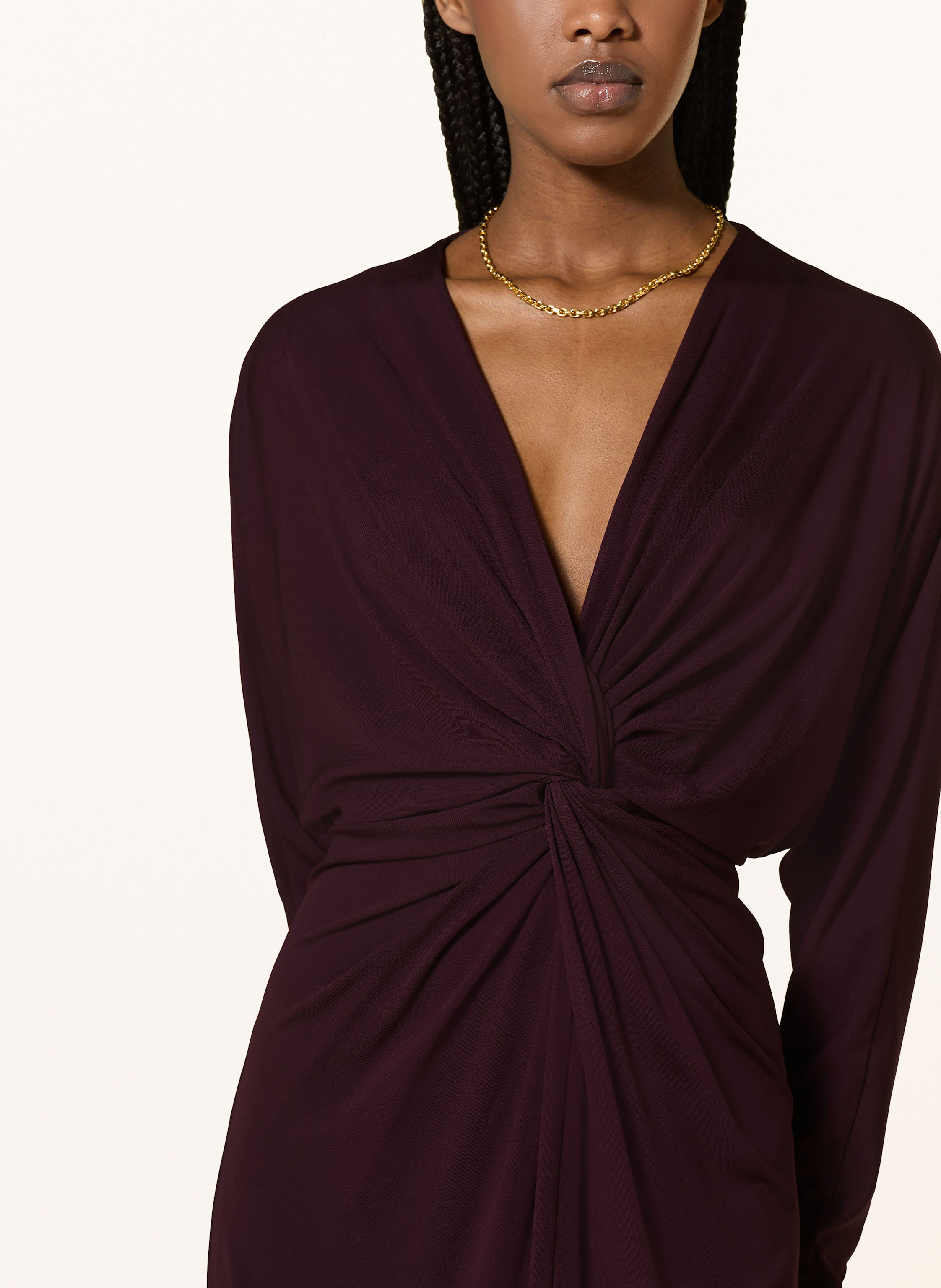 Thumbnail - Anine Bing Jerseykleid Mathilde rot