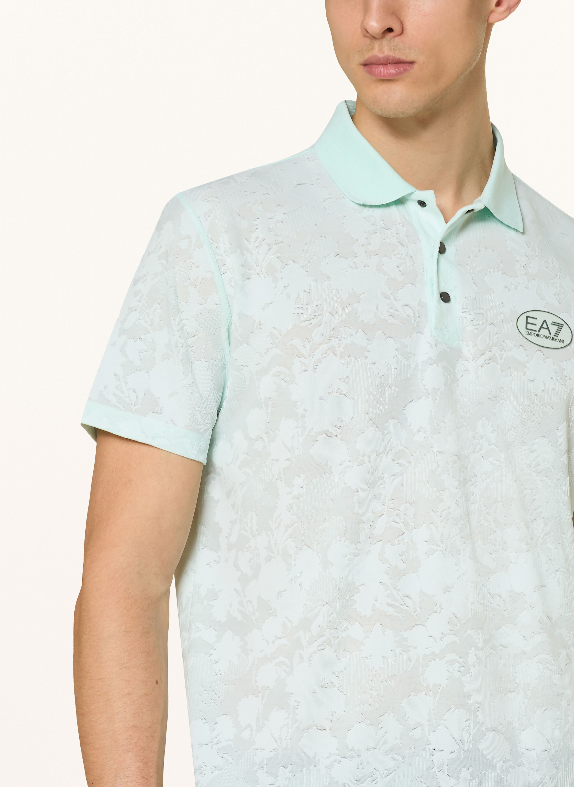 Thumbnail - ea7 Emporio Armani Funktions-Poloshirt gruen