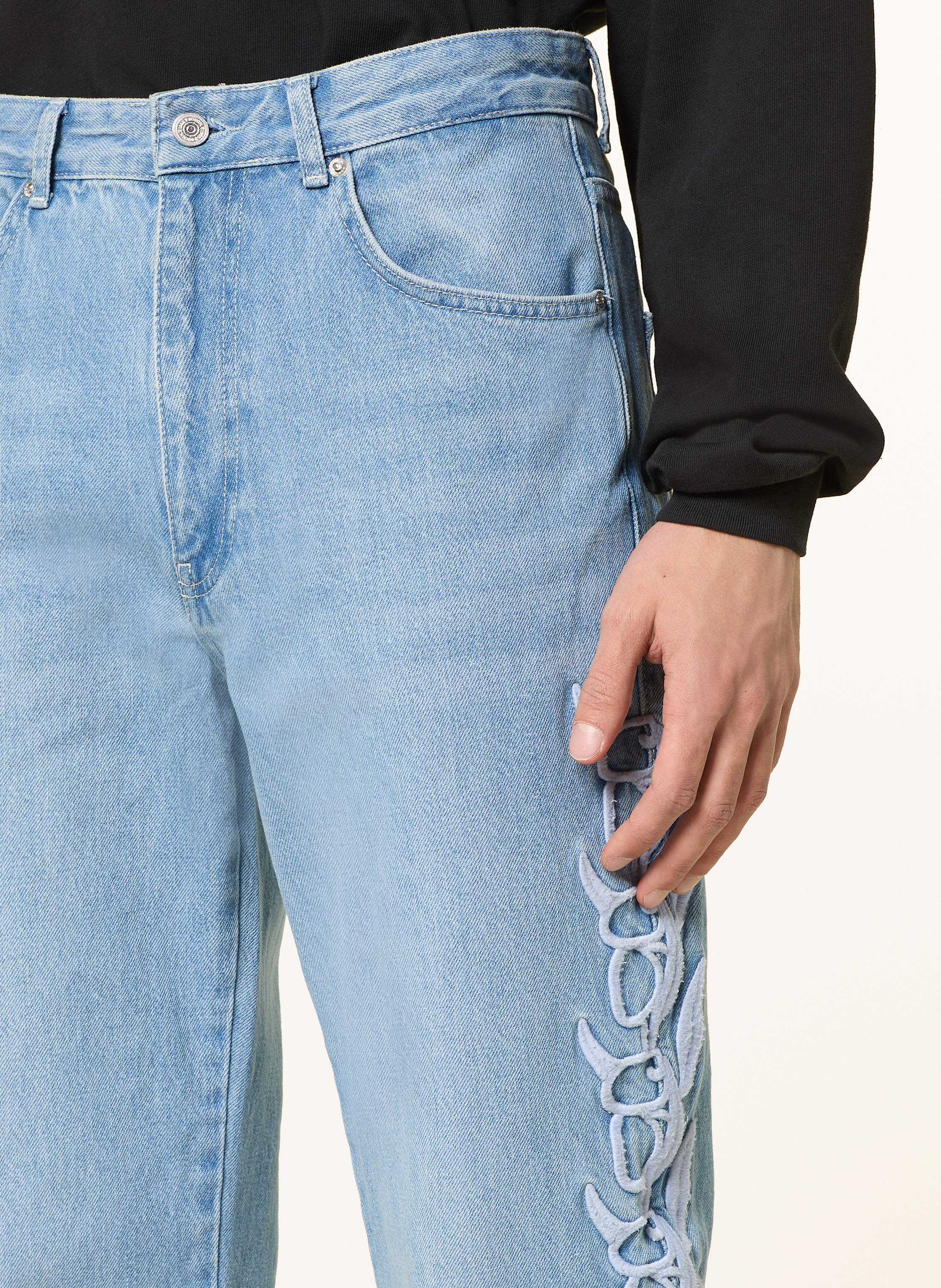 Thumbnail - Rough. Jeans Blue Amity Regular Fit blau