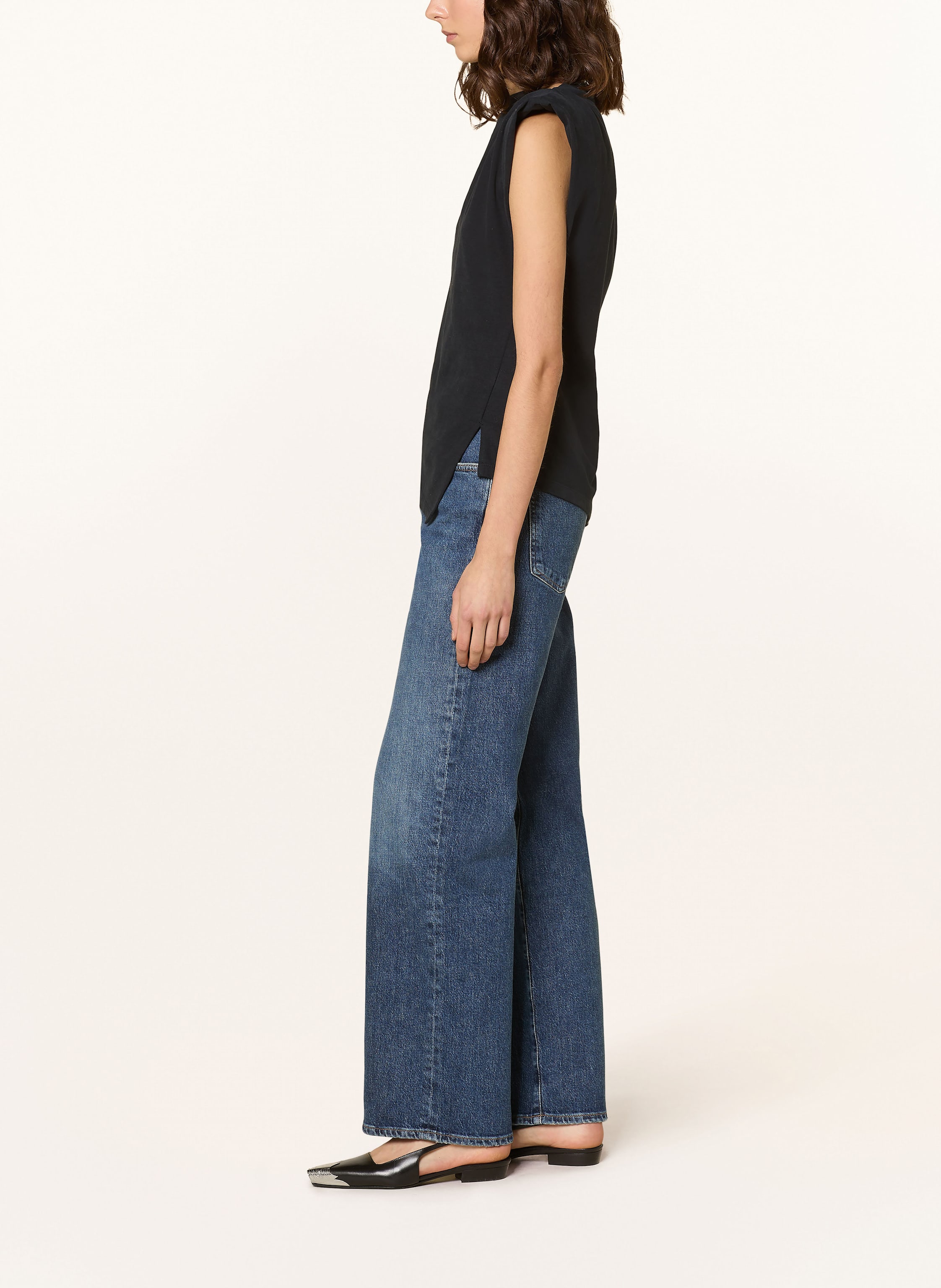 Thumbnail - Agolde Straight Jeans Harper blau