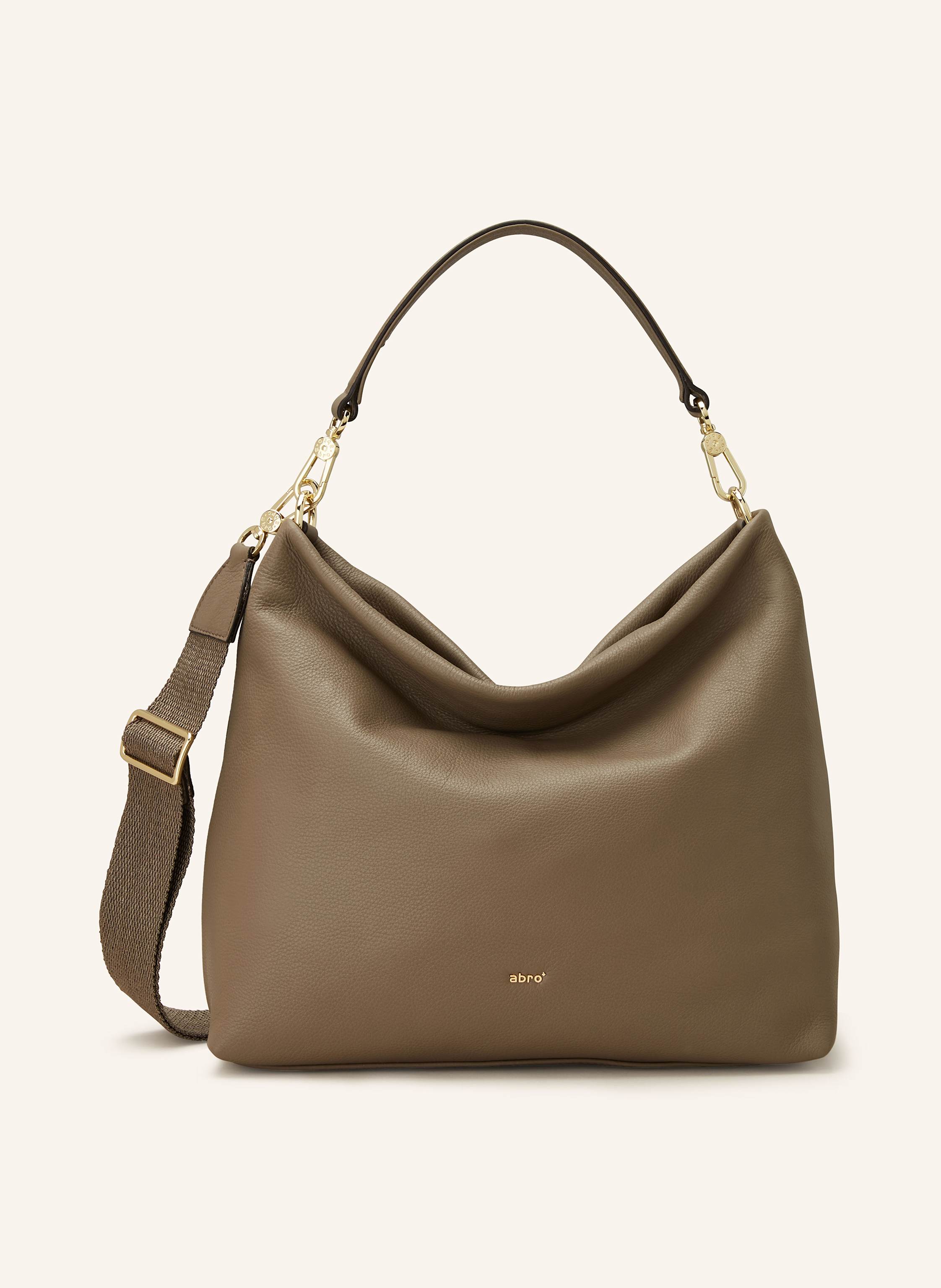 Leather Bags Abro Hobo Bag Cognac Leather Abro Shopper Sale Abro