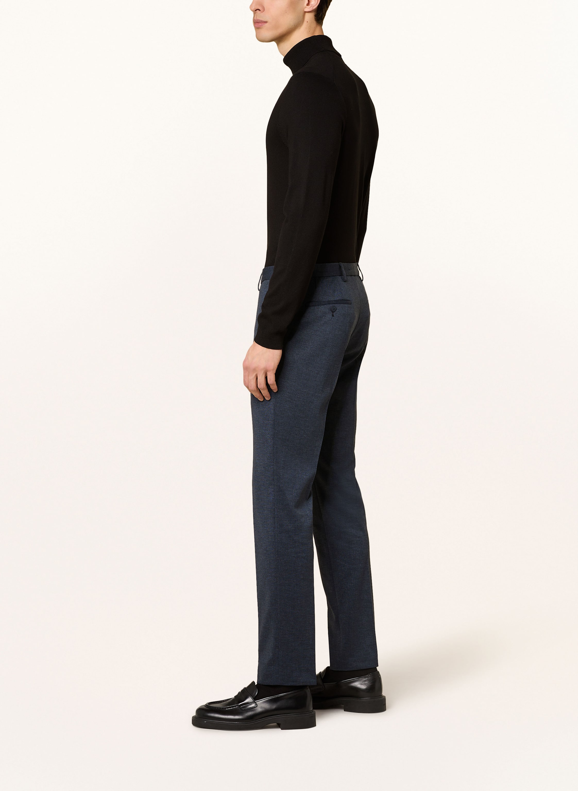 Thumbnail - Roy Robson Anzughose Regular Fit Aus Jersey blau