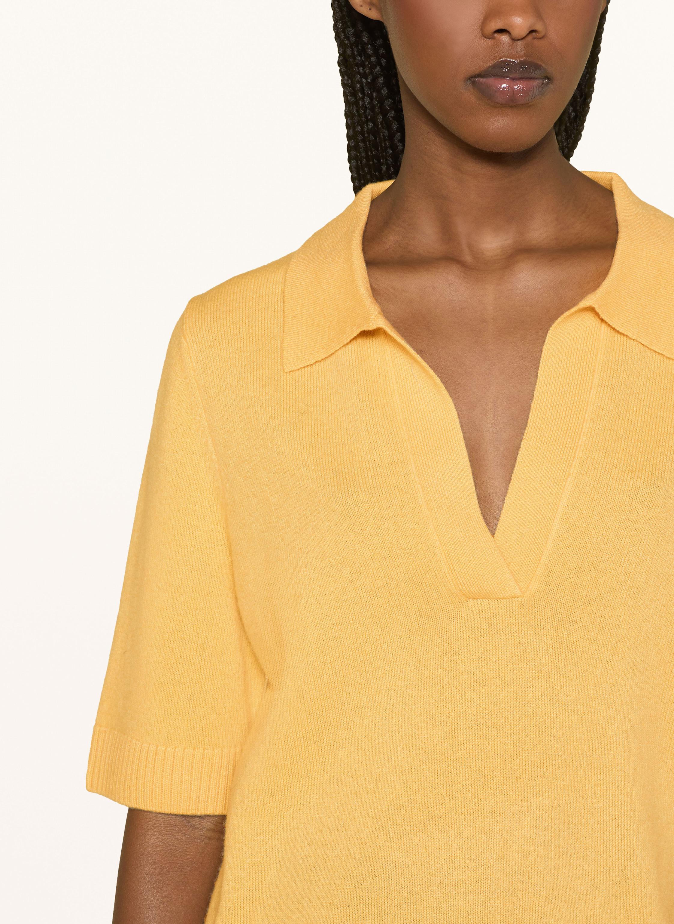 Thumbnail - (The Mercer) N.Y. Strickshirt Aus Cashmere gelb