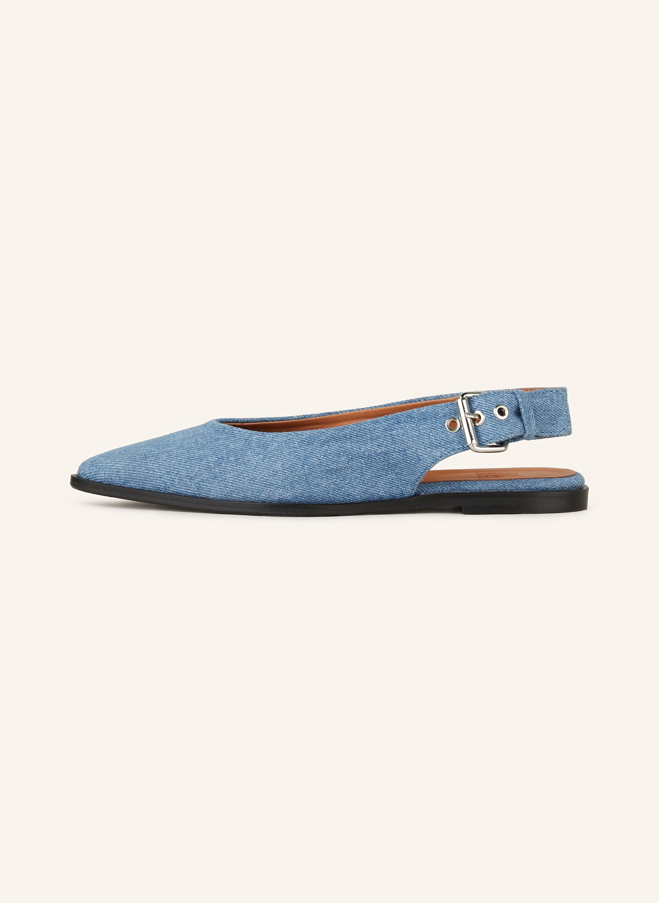 Thumbnail - Billi Bi Sling-Ballerinas blau