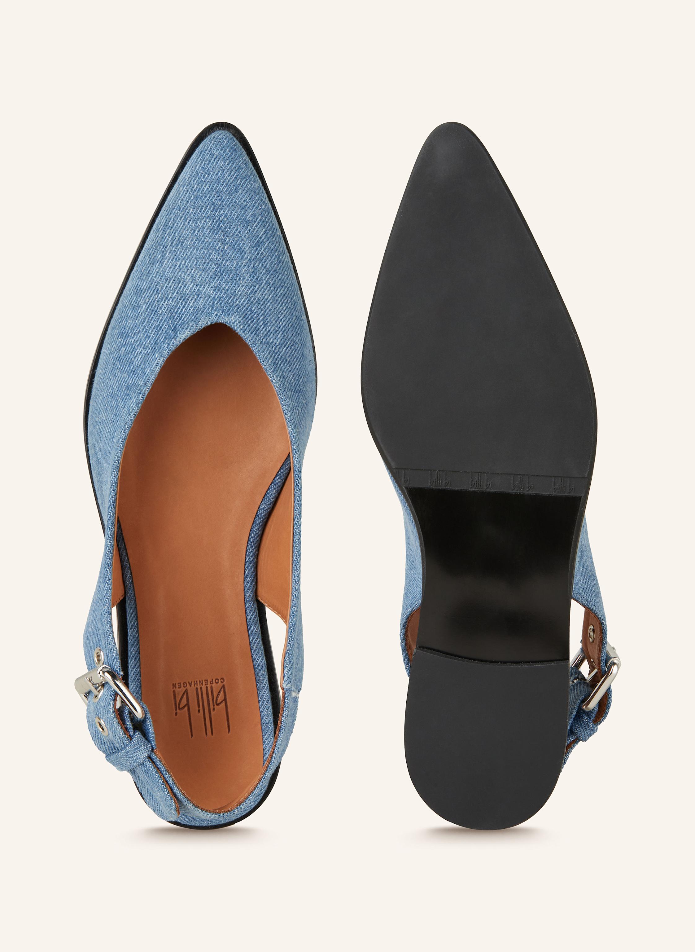 Thumbnail - Billi Bi Sling-Ballerinas blau