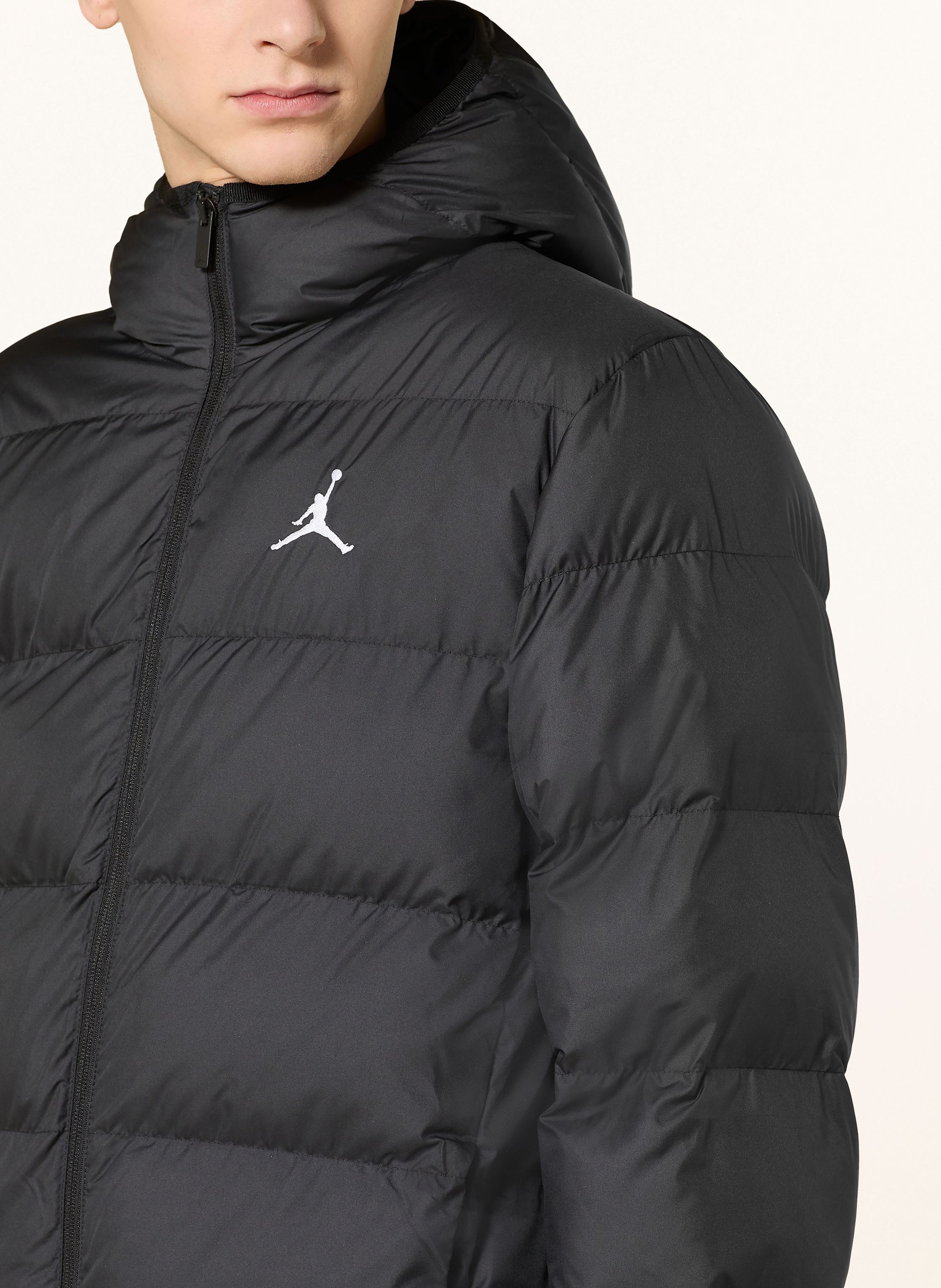 Thumbnail - Jordan Steppjacke Brooklyn schwarz