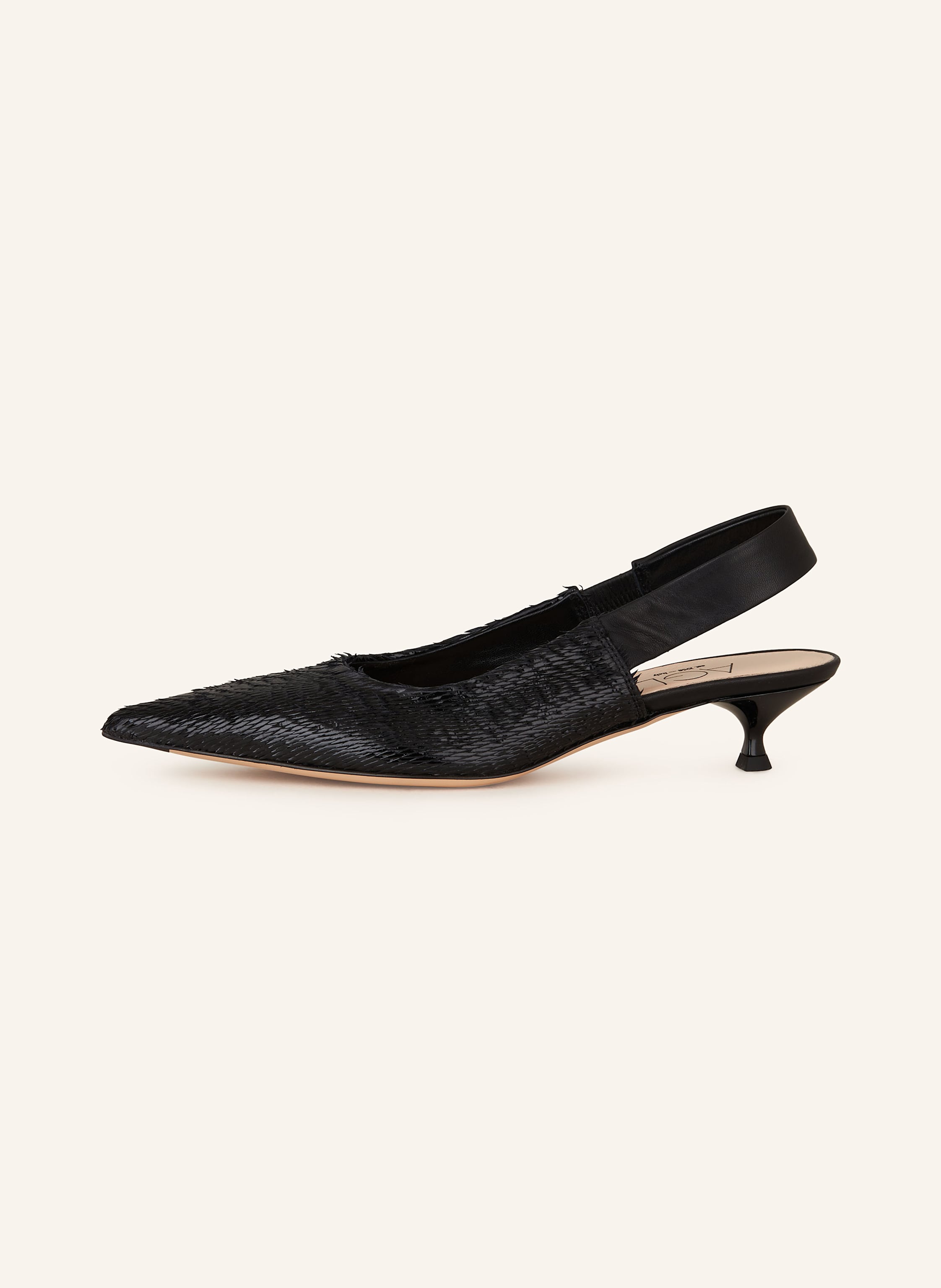 Thumbnail - Agl Slingpumps Lenor schwarz