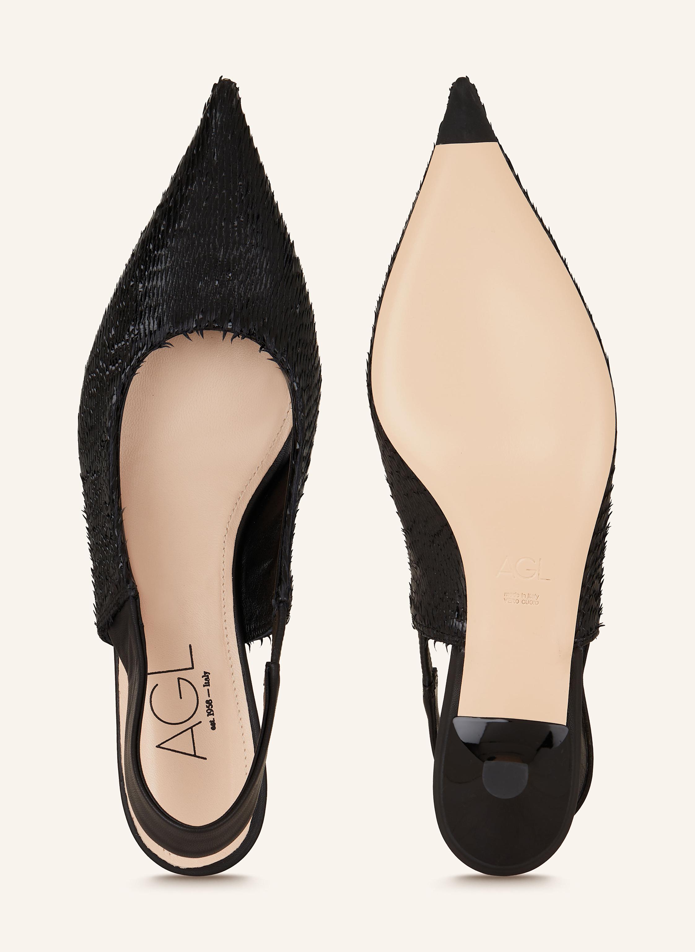 Thumbnail - Agl Slingpumps Lenor schwarz