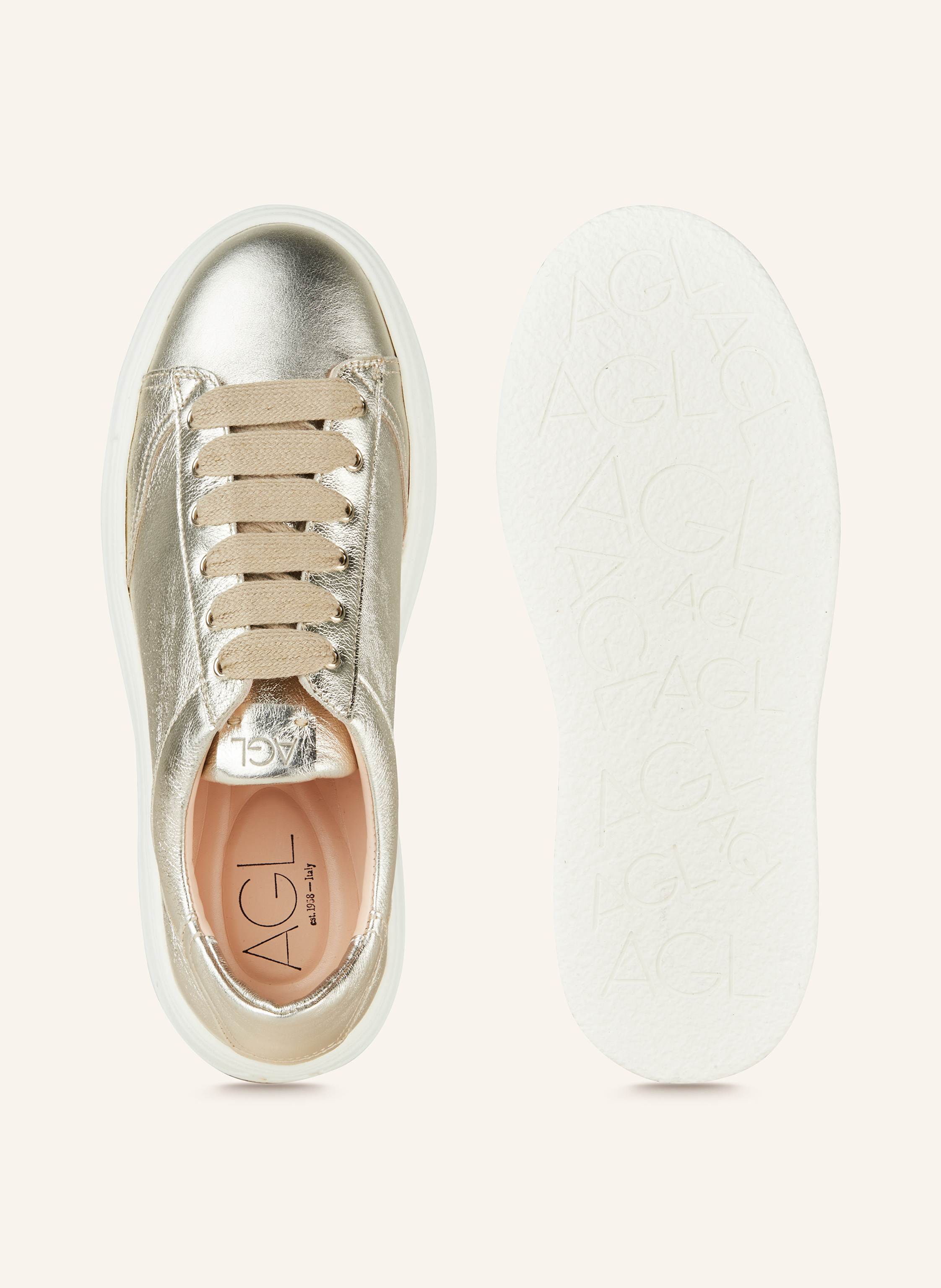 Thumbnail - Agl Sneaker Giuly gold