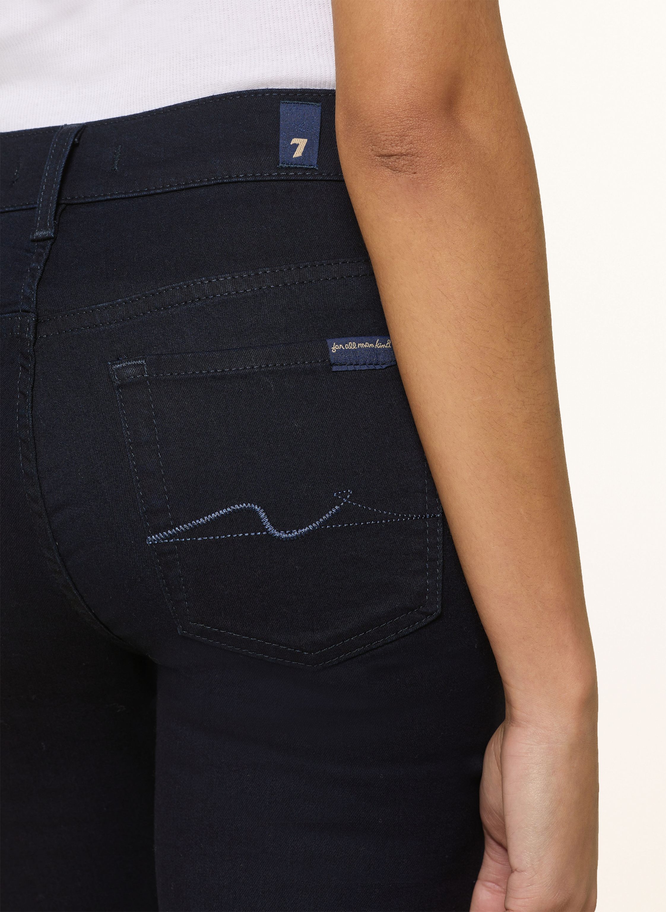 Thumbnail - 7 For All Mankind Skinny Jeans Roxanne Bair Majesty blau