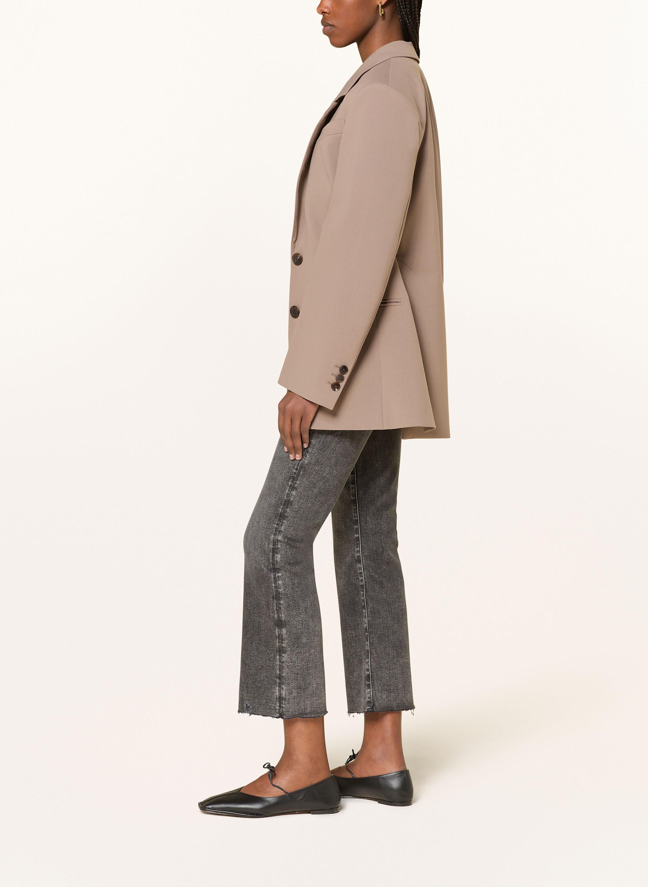 Thumbnail - 7 For All Mankind Bootcut Jeans Daisy Ankle Boot Night Out With Worn Out Hem schwarz